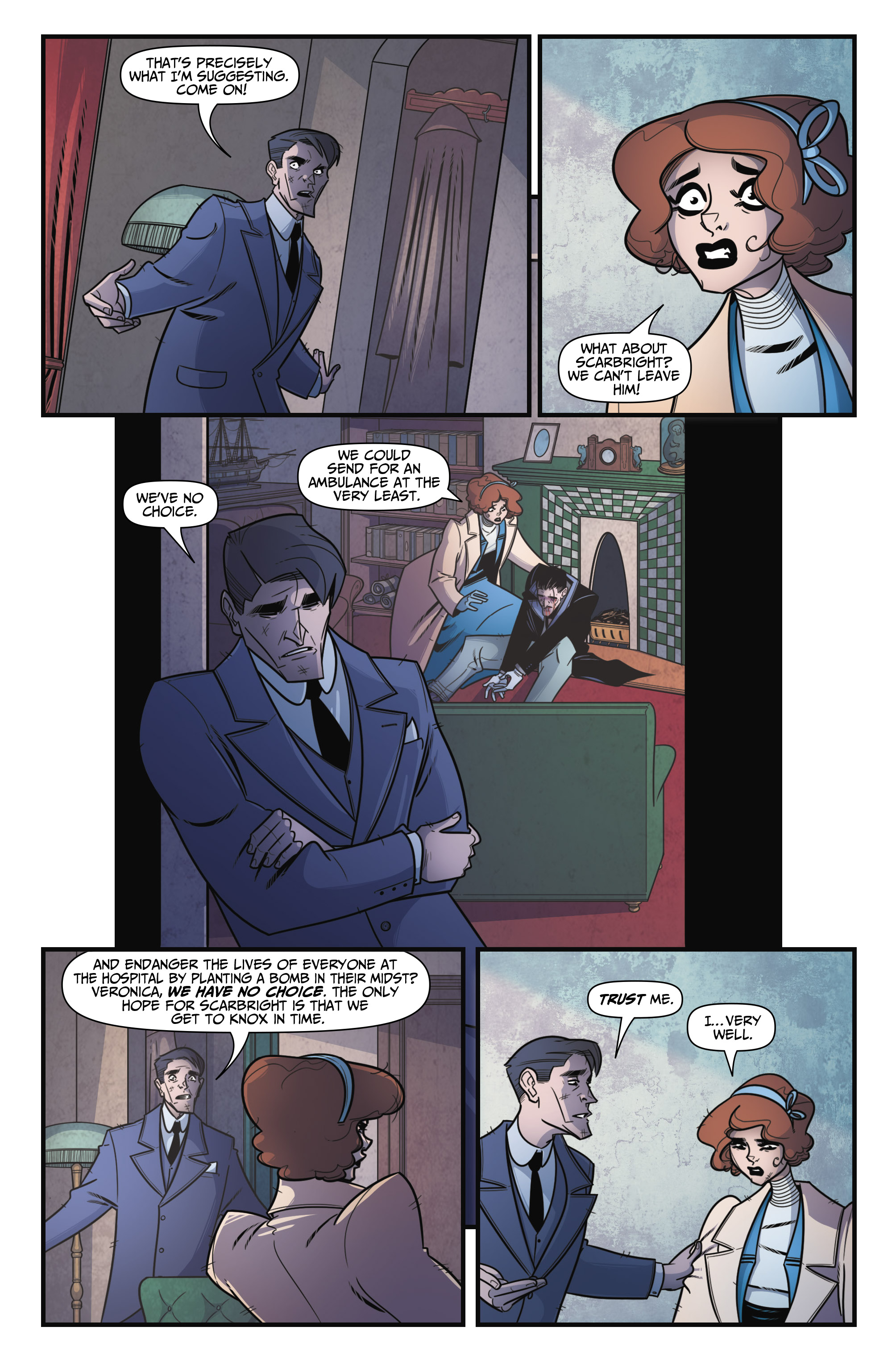 Read online Newbury & Hobbes: The Undying comic -  Issue #4 - 6