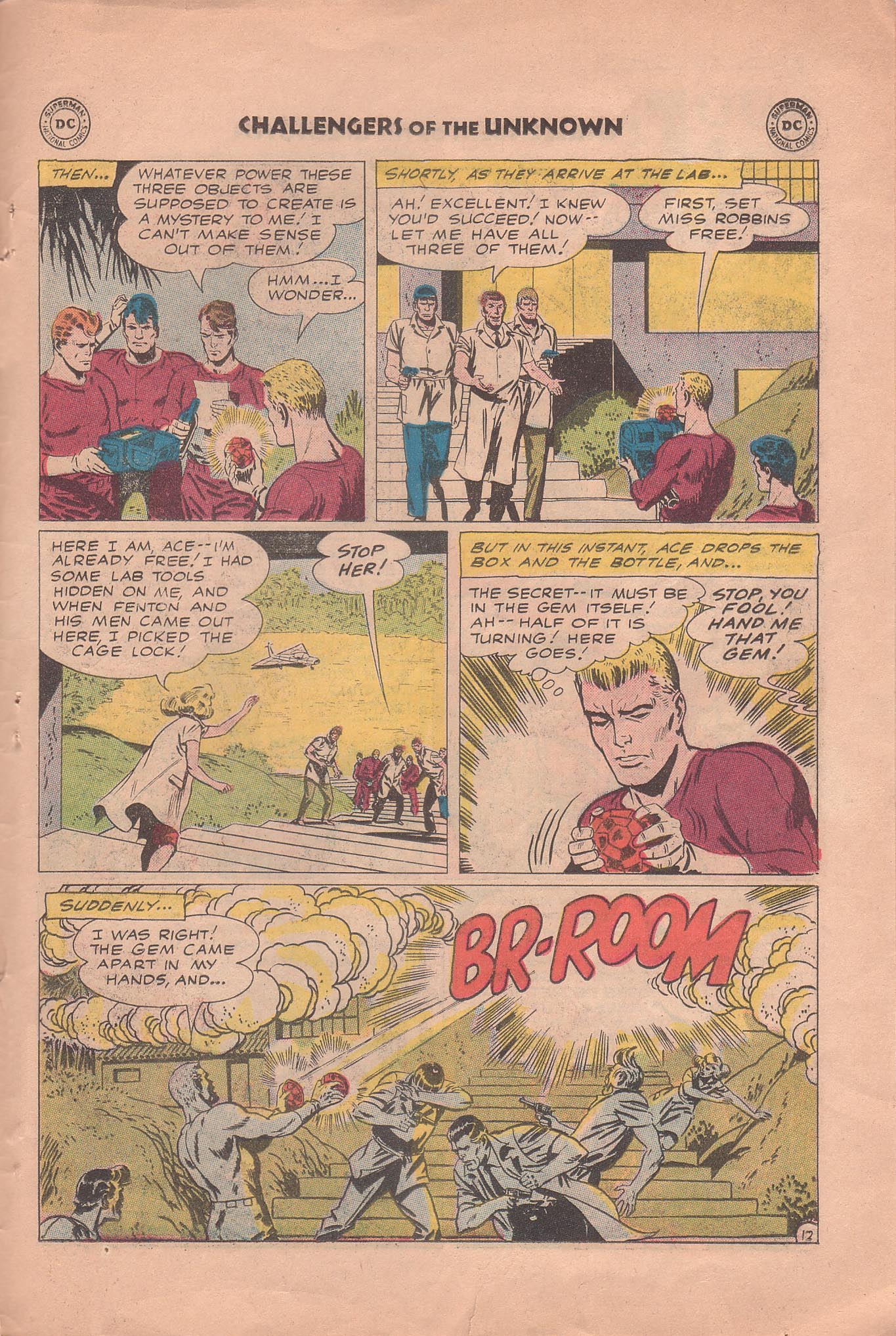 Read online Challengers of the Unknown (1958) comic -  Issue #12 - 31