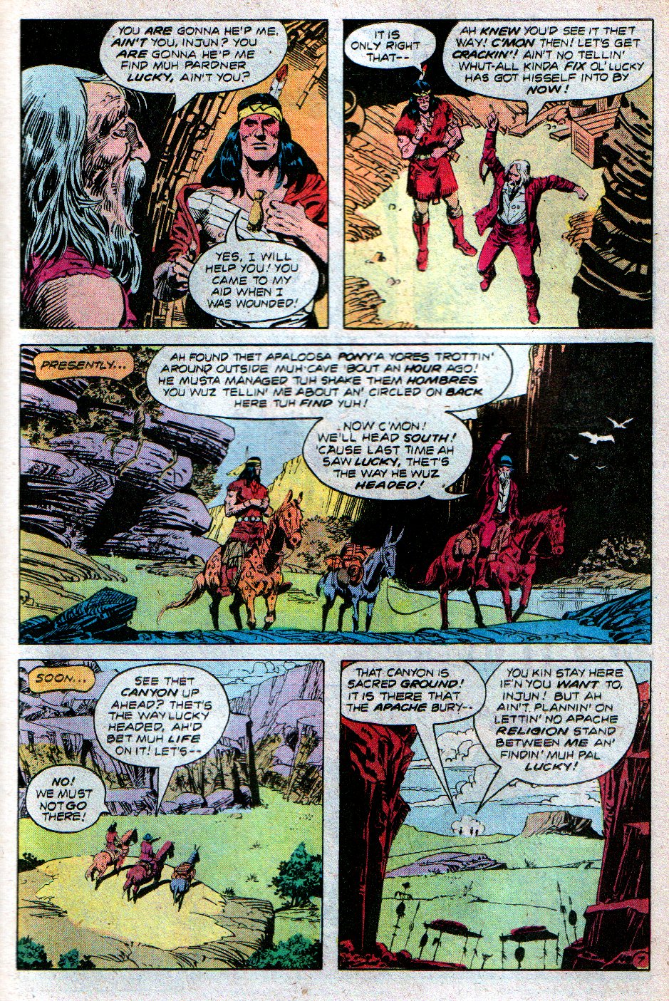 Read online Weird Western Tales (1972) comic -  Issue #59 - 8