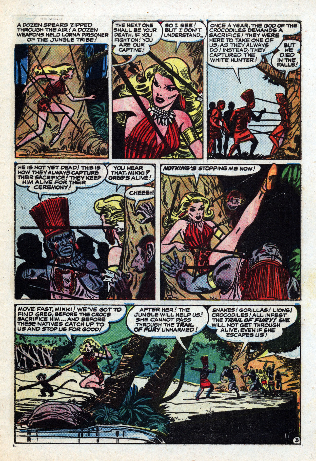 Read online Lorna, The Jungle Girl comic -  Issue #13 - 29