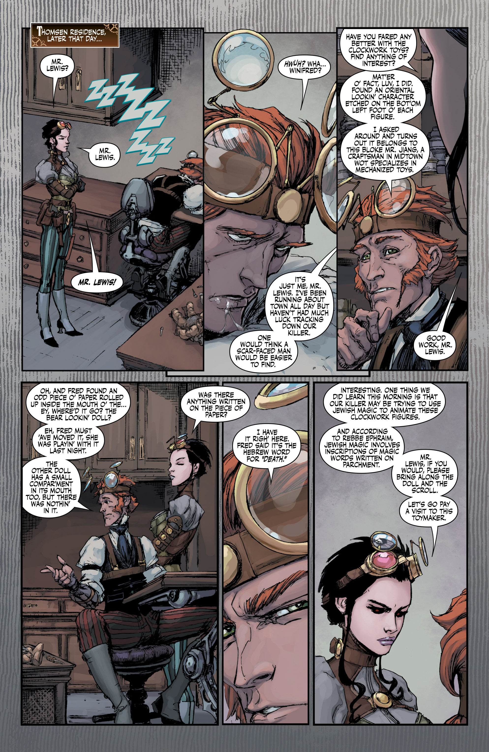 Read online Lady Mechanika: The Lost Boys of West Abbey comic -  Issue #2 - 16
