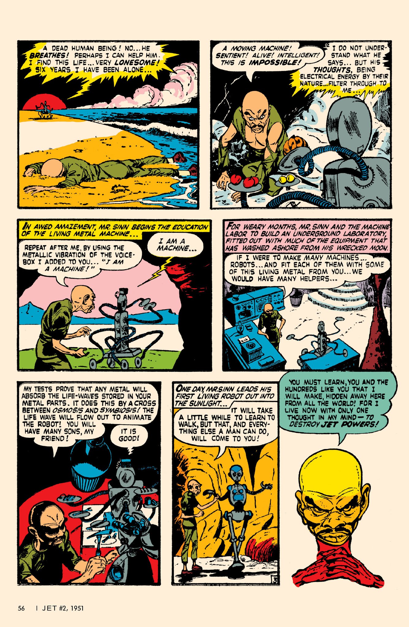 Read online Bob Powell's Complete Jet Powers comic -  Issue # TPB (Part 1) - 60