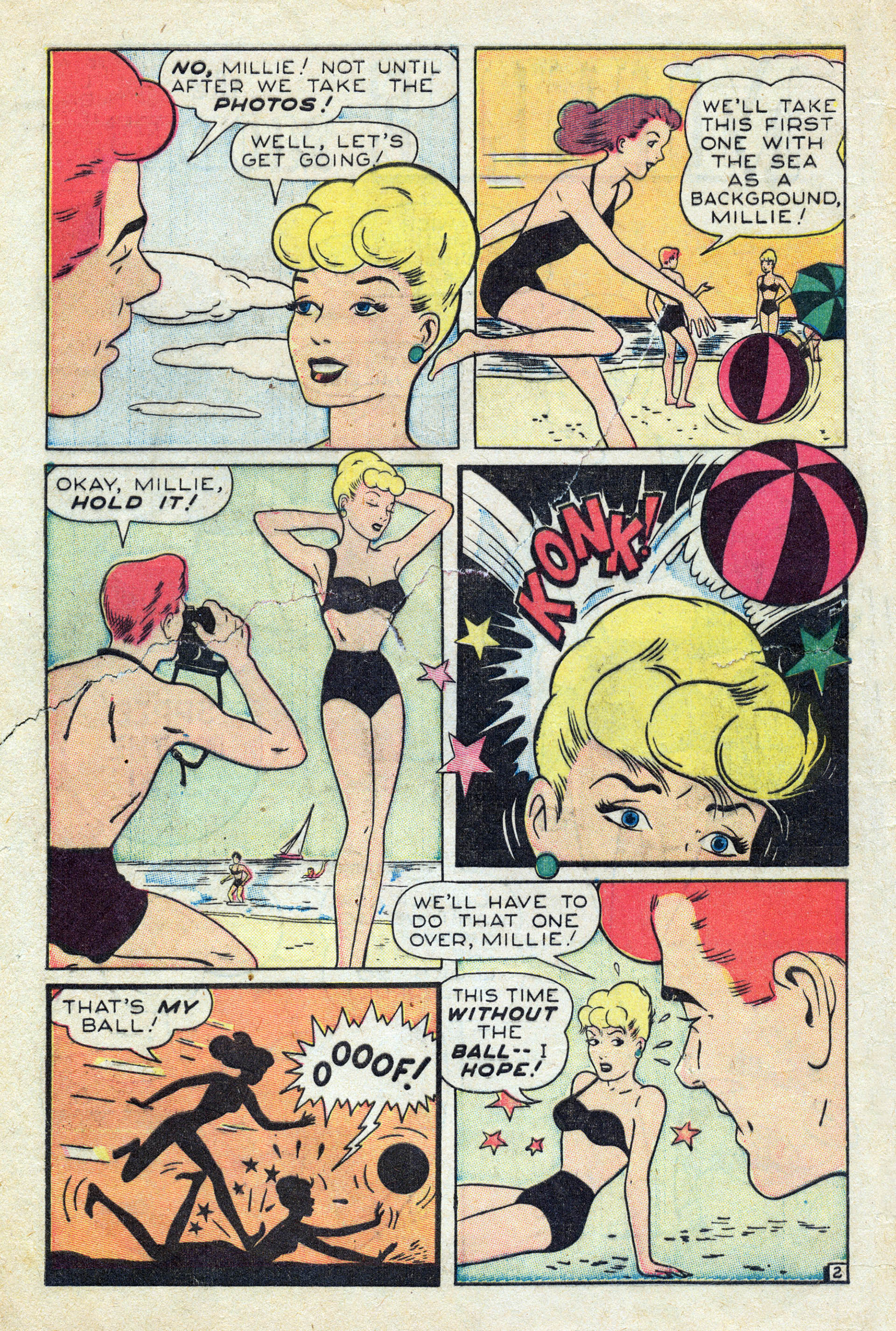 Read online Millie the Model comic -  Issue #5 - 4