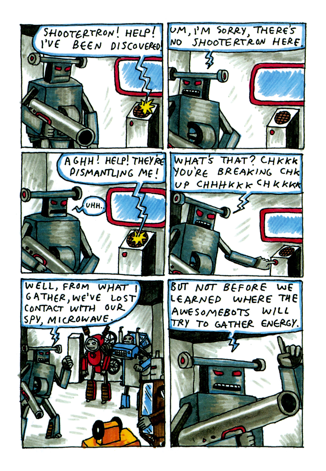 Read online Incredible Change-Bots comic -  Issue # TPB 1 - 84