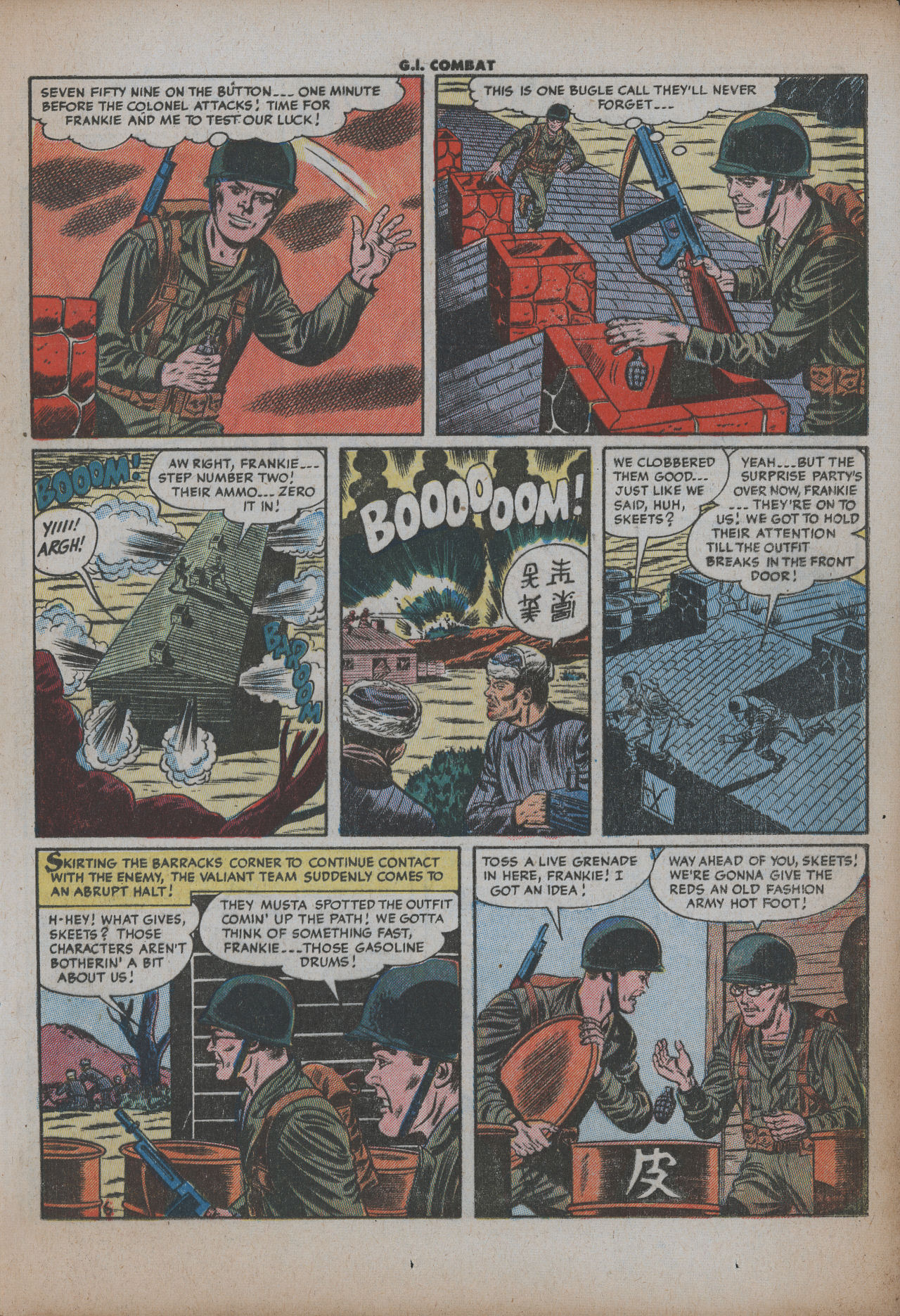 Read online G.I. Combat (1952) comic -  Issue #17 - 23