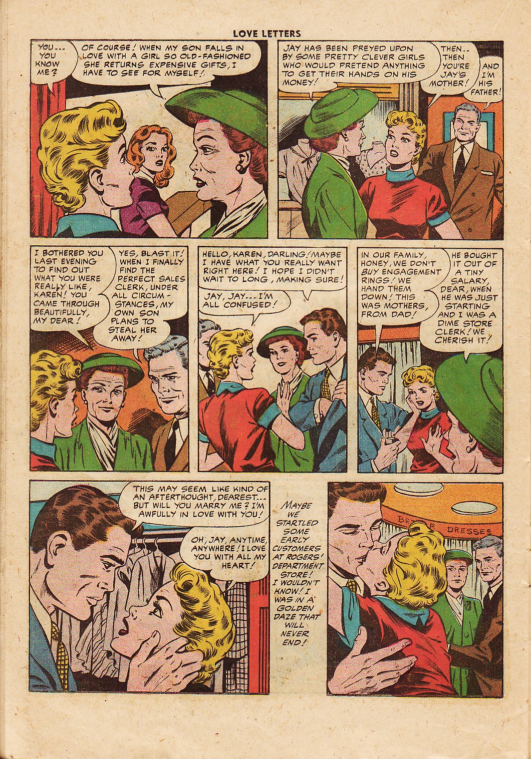 Read online Love Letters comic -  Issue #50 - 25