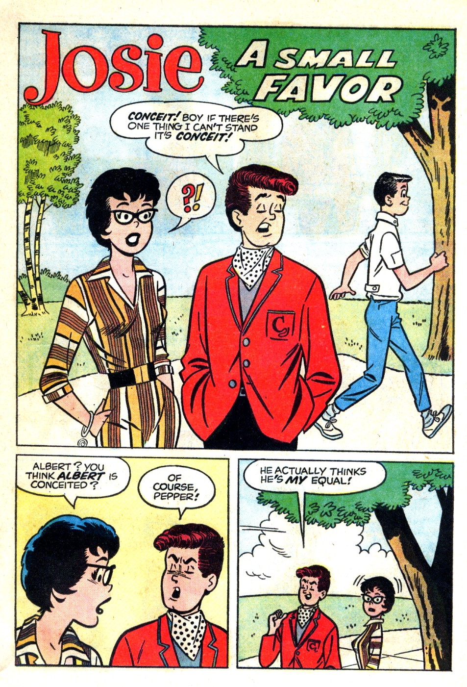 Read online Pep Comics comic -  Issue #164 - 29