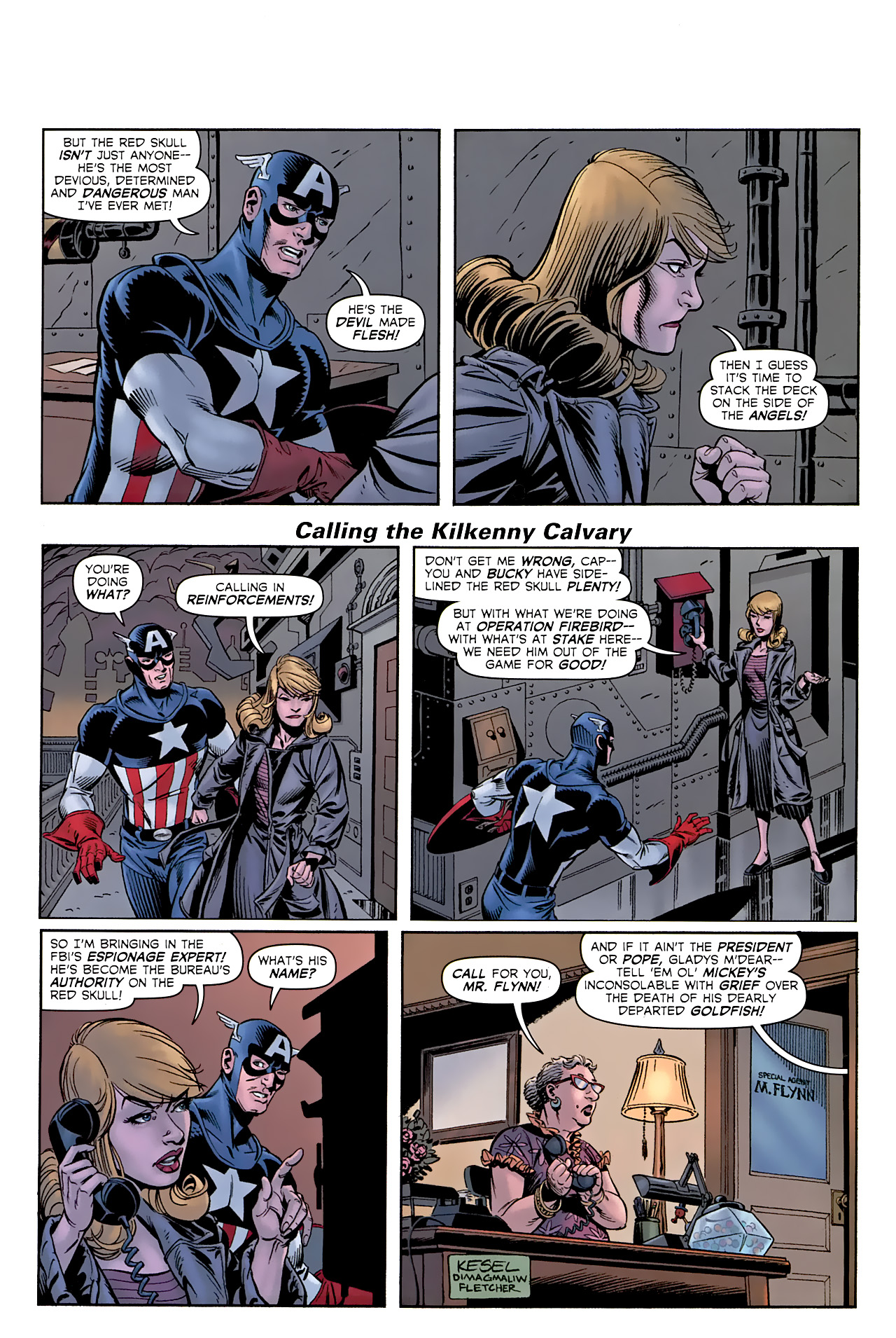 Read online Captain America: The 1940s Newspaper Strip comic -  Issue #1 - 26