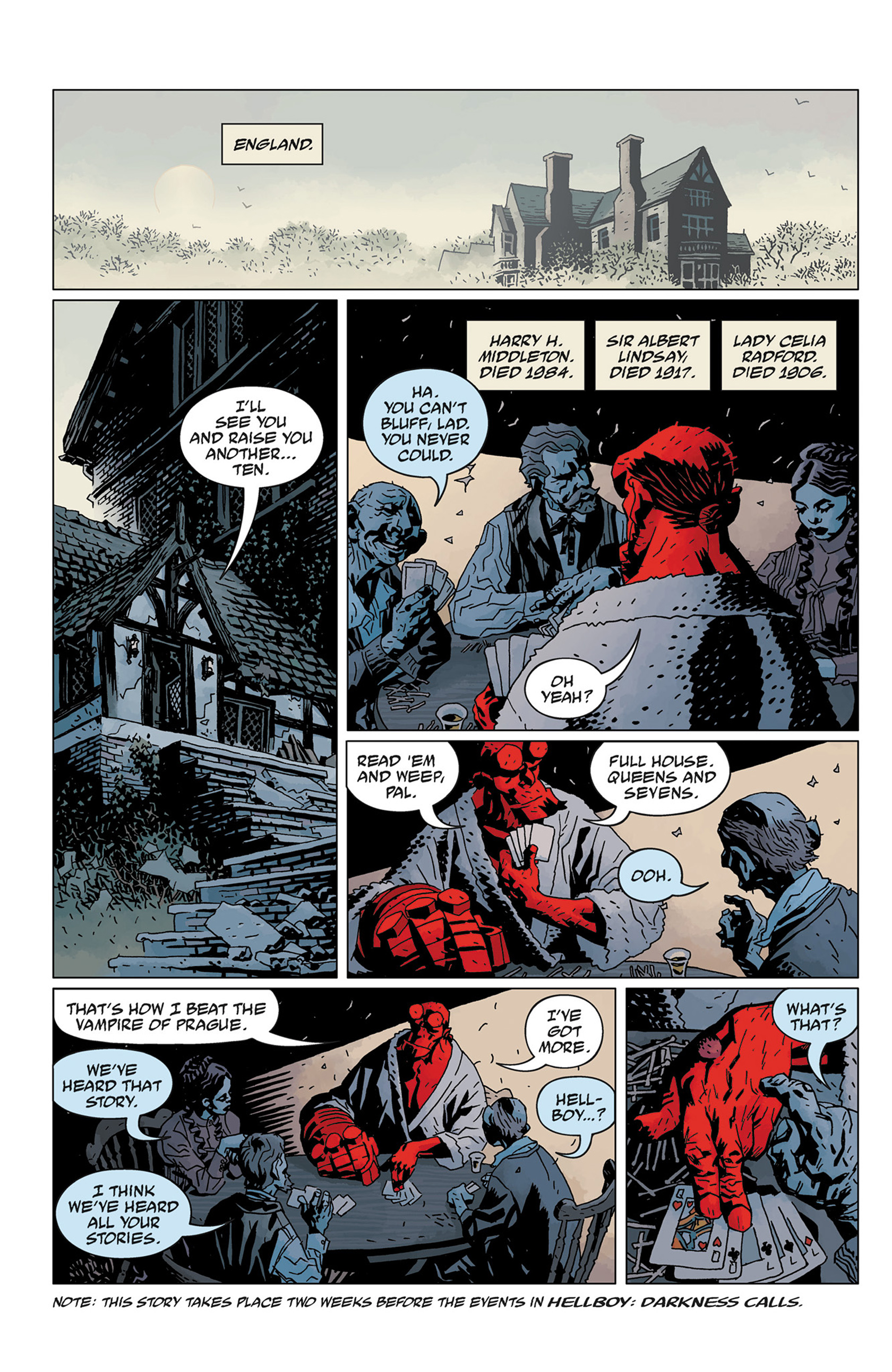 Read online Hellboy: The Crooked Man and Others comic -  Issue # TPB - 136