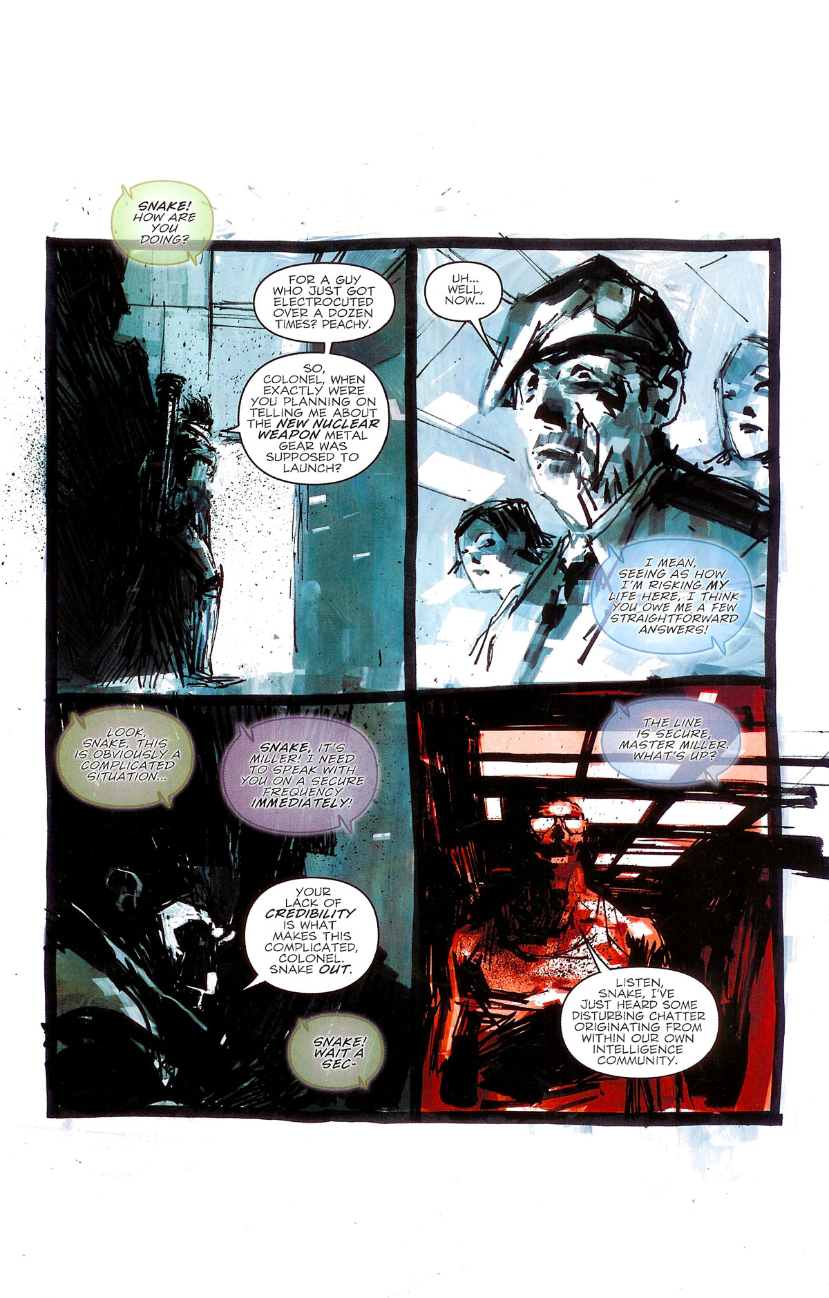 Read online Metal Gear Solid comic -  Issue #9 - 19