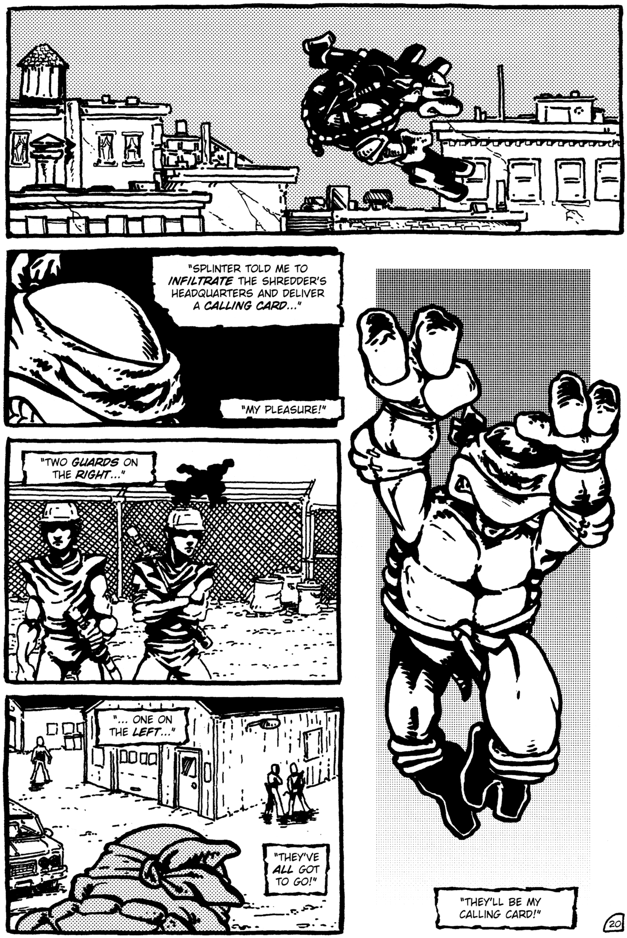 Teenage Mutant Ninja Turtles (1984) Issue #1 #1 - English 21