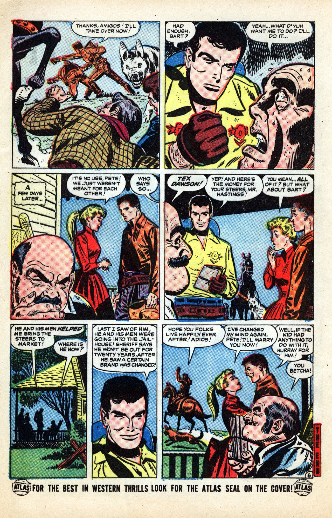 Read online Western Kid comic -  Issue #5 - 8