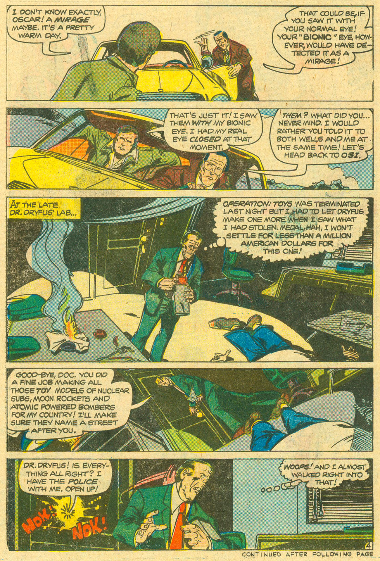 Read online The Six Million Dollar Man [comic] comic -  Issue #2 - 6