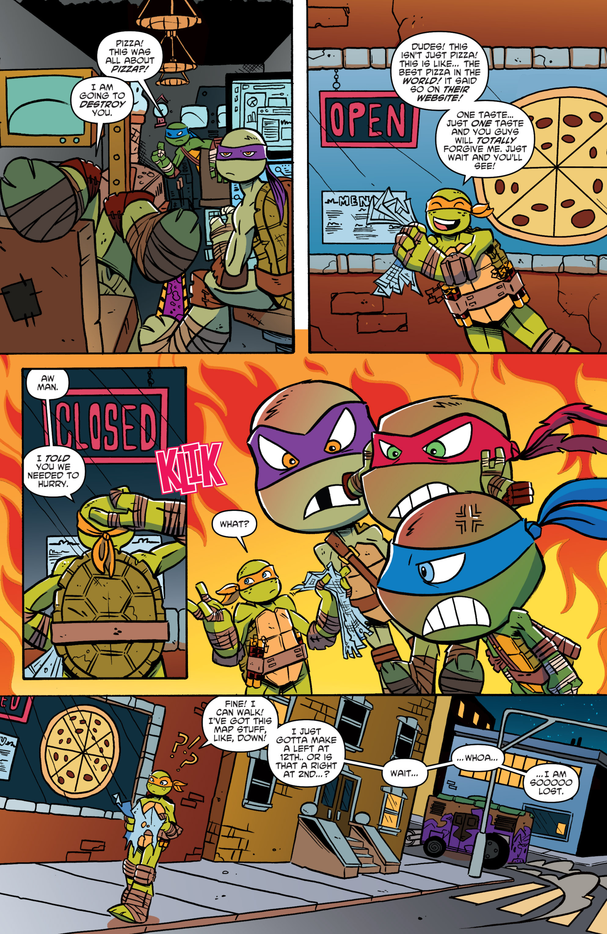 Read online Teenage Mutant Ninja Turtles New Animated Adventures comic -  Issue #10 - 22