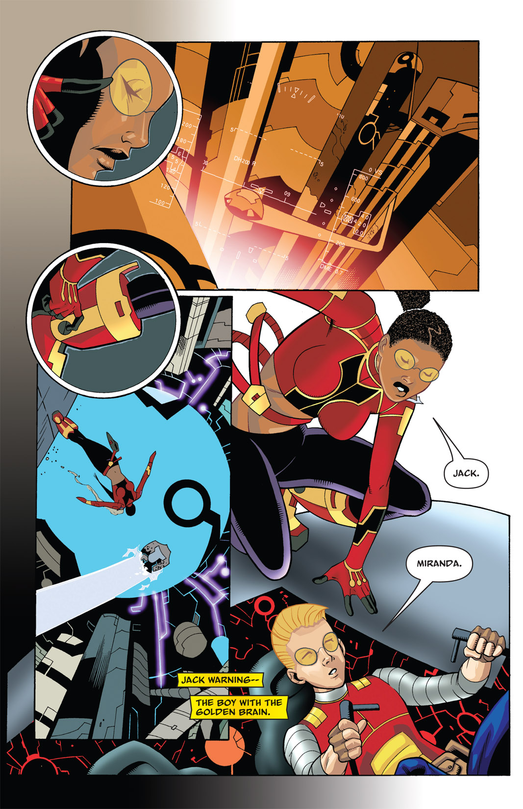 Read online The Many Adventures of Miranda Mercury: Time Runs Out comic -  Issue # TPB - 22