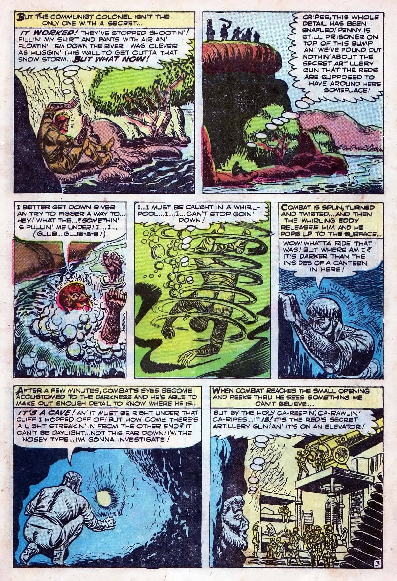 Read online Combat (1952) comic -  Issue #9 - 5