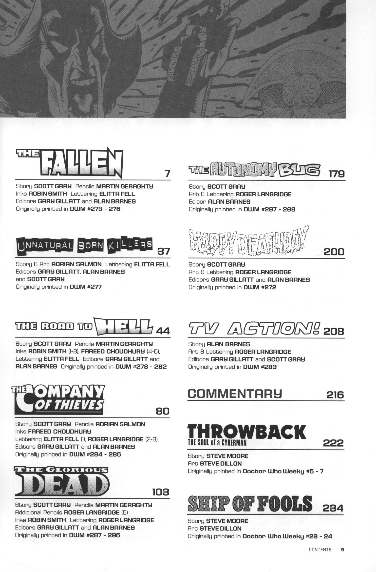 Read online Doctor Who Graphic Novel comic -  Issue # TPB 5 (Part 1) - 5