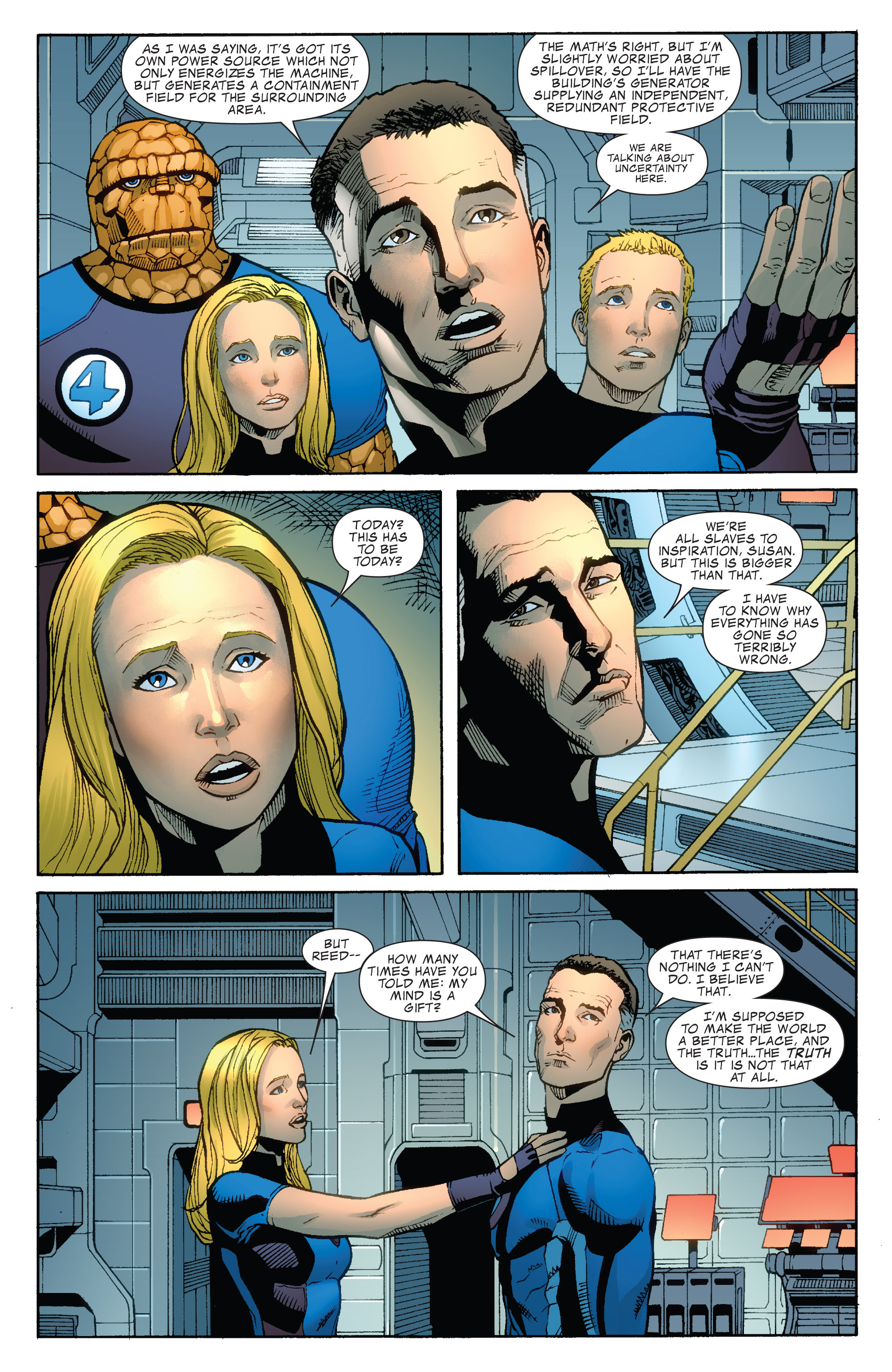 Read online Dark Reign: Fantastic Four comic -  Issue #1 - 12