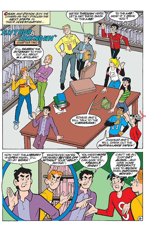 Read online Archie's Weird Mysteries comic -  Issue #31 - 2