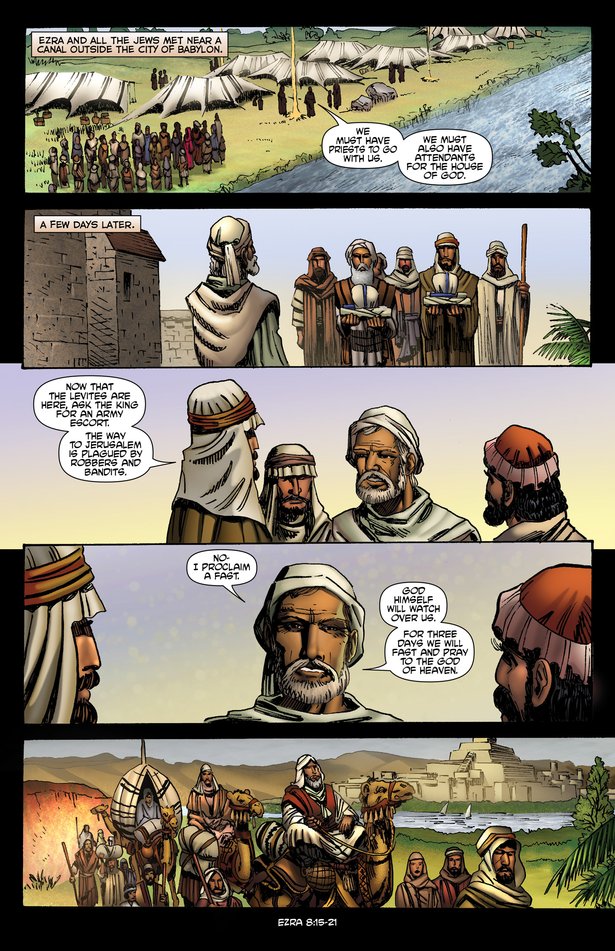 Read online The Kingstone Bible comic -  Issue #7 - 141