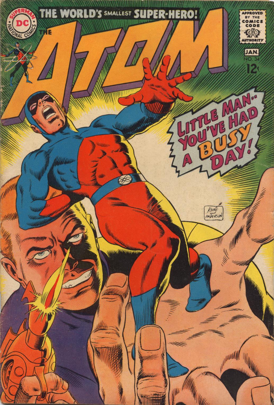 Read online The Atom comic -  Issue #34 - 1