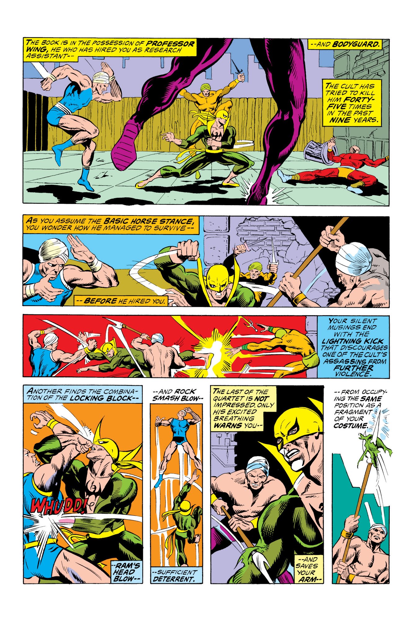 Read online Marvel Masterworks: Iron Fist comic -  Issue # TPB 1 (Part 2) - 1