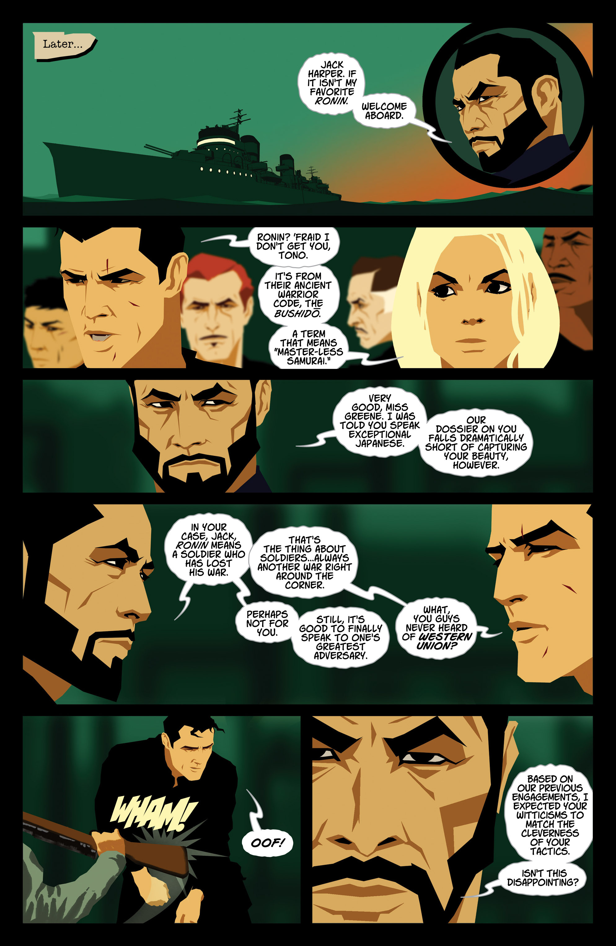 Read online The Mercenary Sea comic -  Issue # _TPB - 128