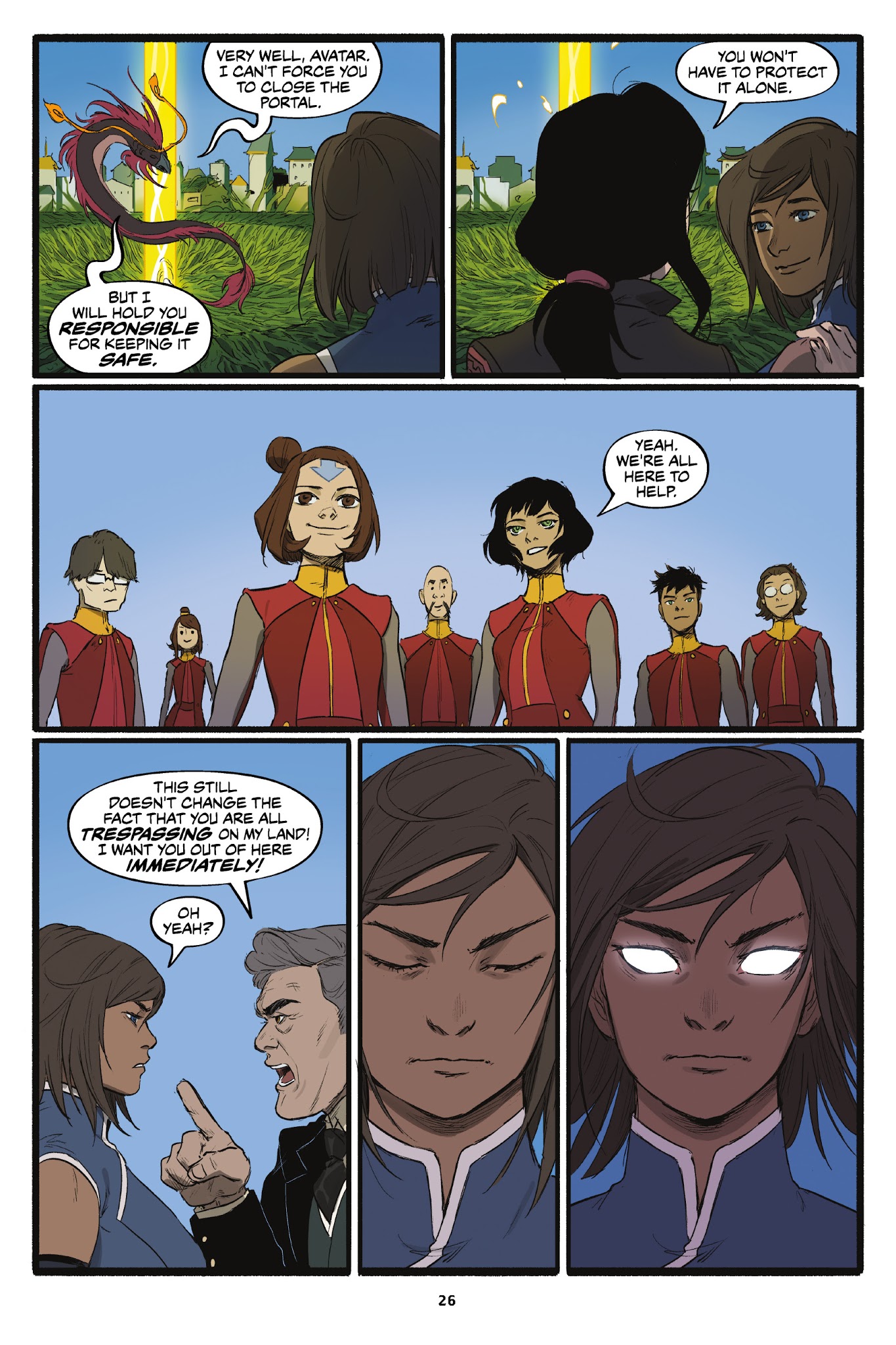 Read online Nickelodeon The Legend of Korra – Turf Wars comic -  Issue #1 - 27