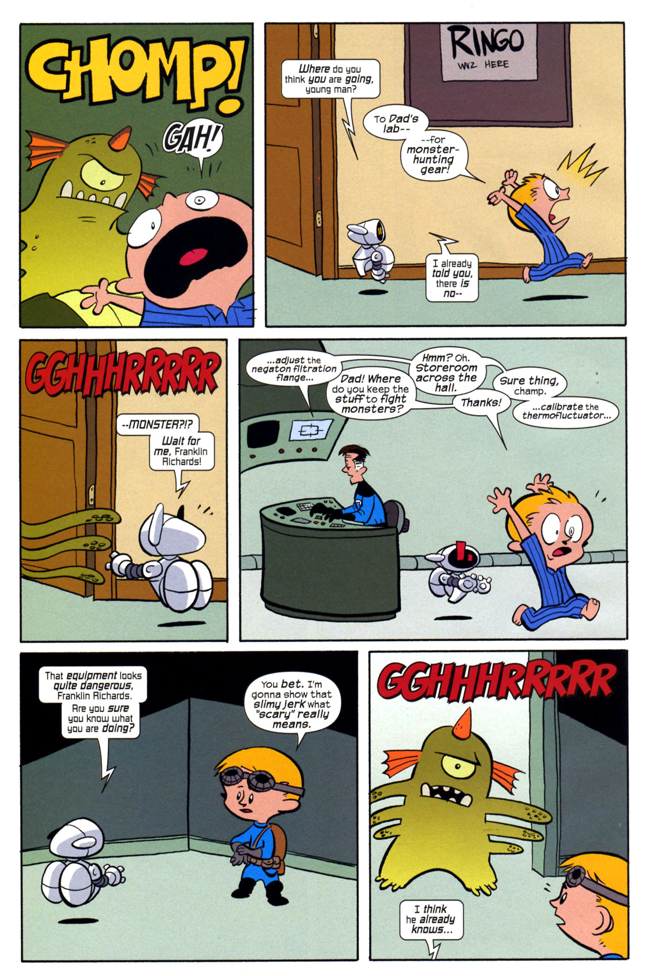 Read online Franklin Richards: Monster Mash comic -  Issue # Full - 20