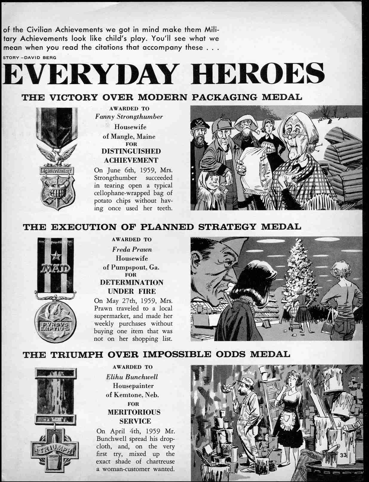 Read online MAD comic -  Issue #49 - 35