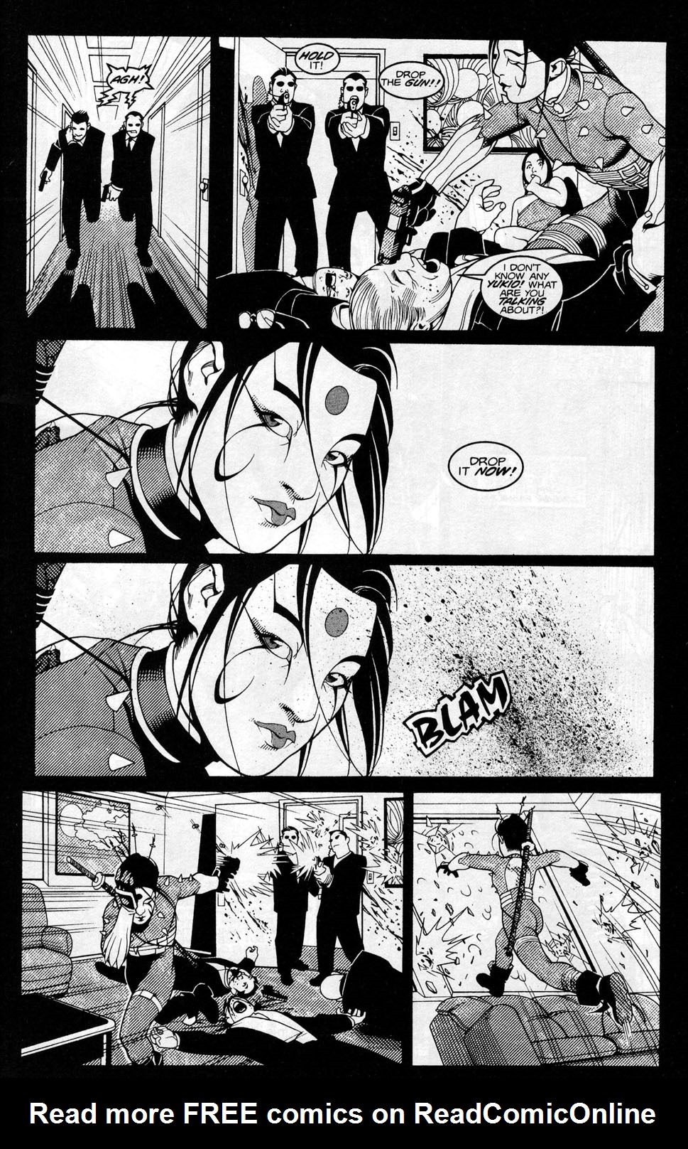 Read online Kabuki Agents: Scarab comic -  Issue #7 - 5