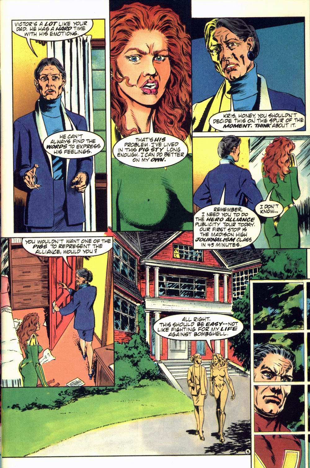 Read online Hero Alliance (1989) comic -  Issue #14 - 5