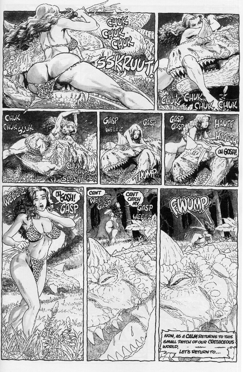 Read online Cavewoman Reloaded comic -  Issue #3 - 12