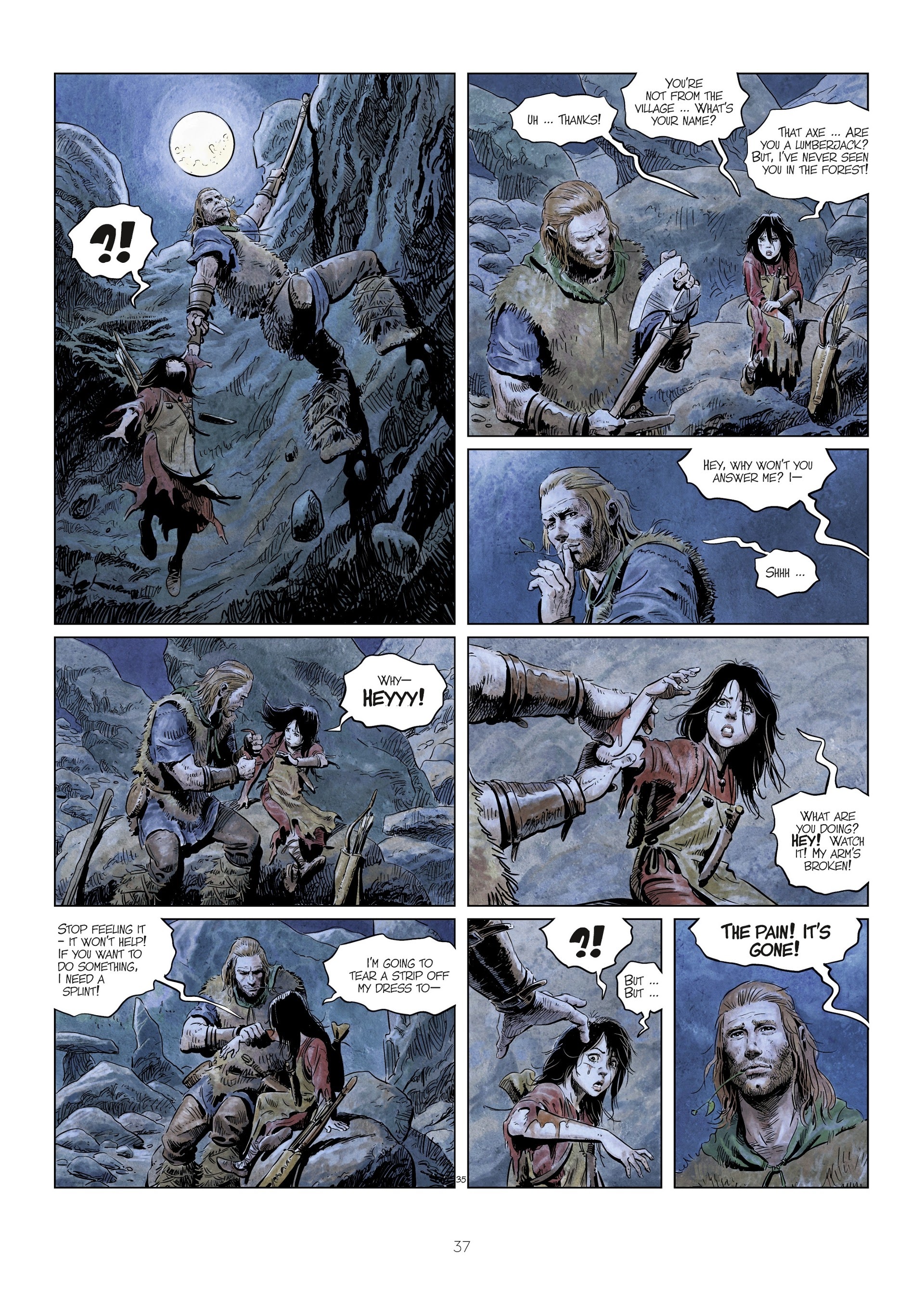 Read online The World of Thorgal: Wolfcub comic -  Issue #4 - 39