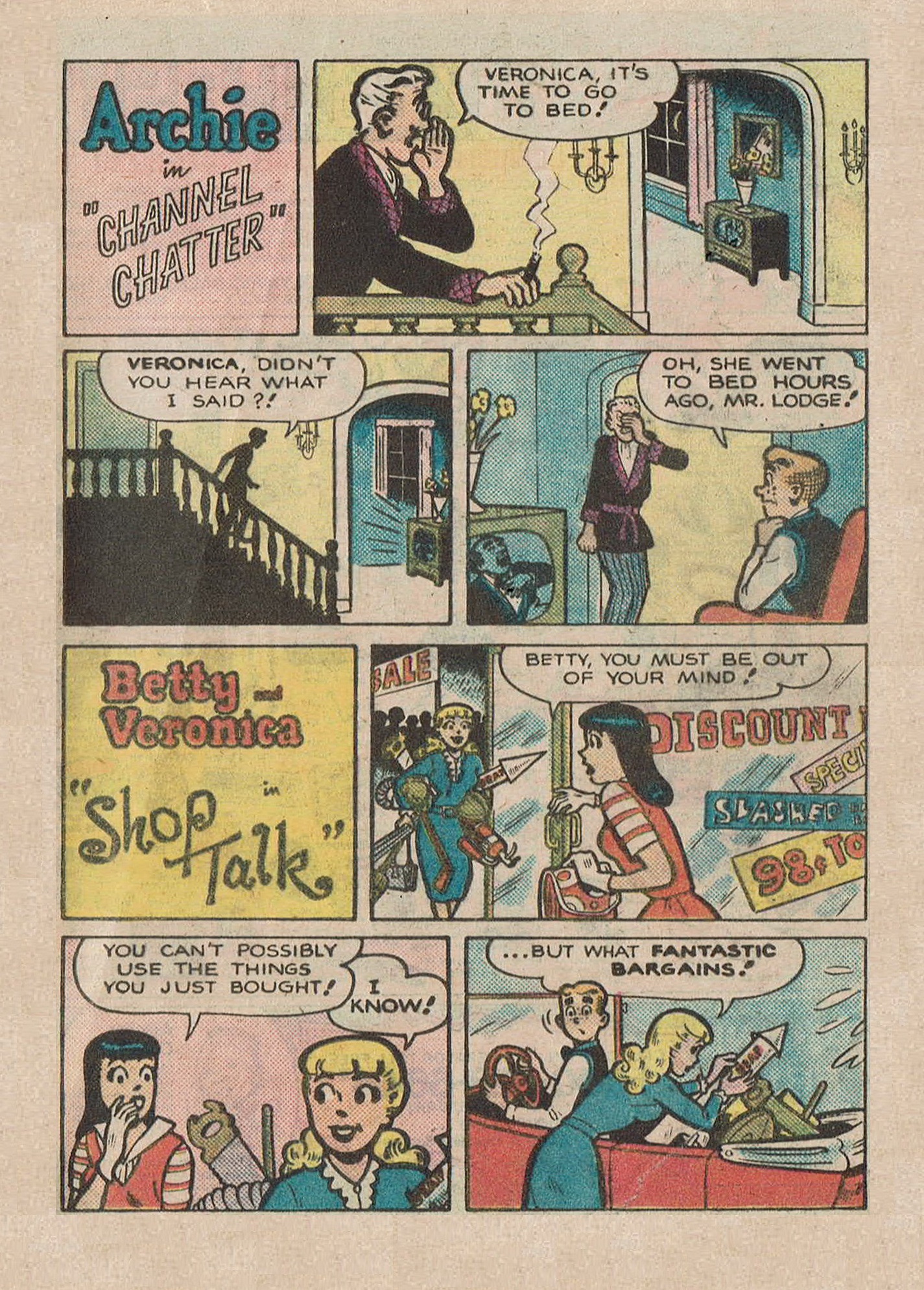 Read online Archie's Double Digest Magazine comic -  Issue #28 - 257