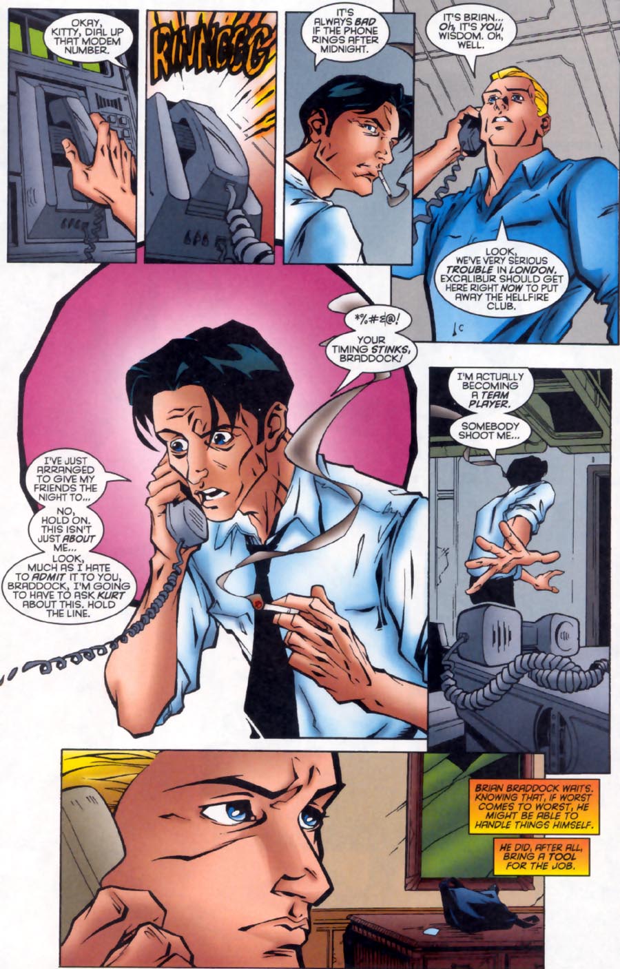 Read online Excalibur (1988) comic -  Issue #99 - 10