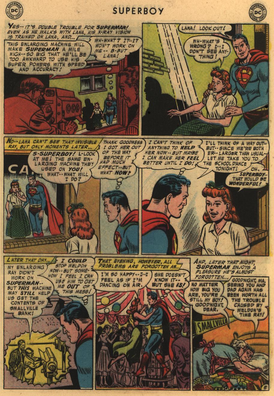 Read online Superboy (1949) comic -  Issue #53 - 27