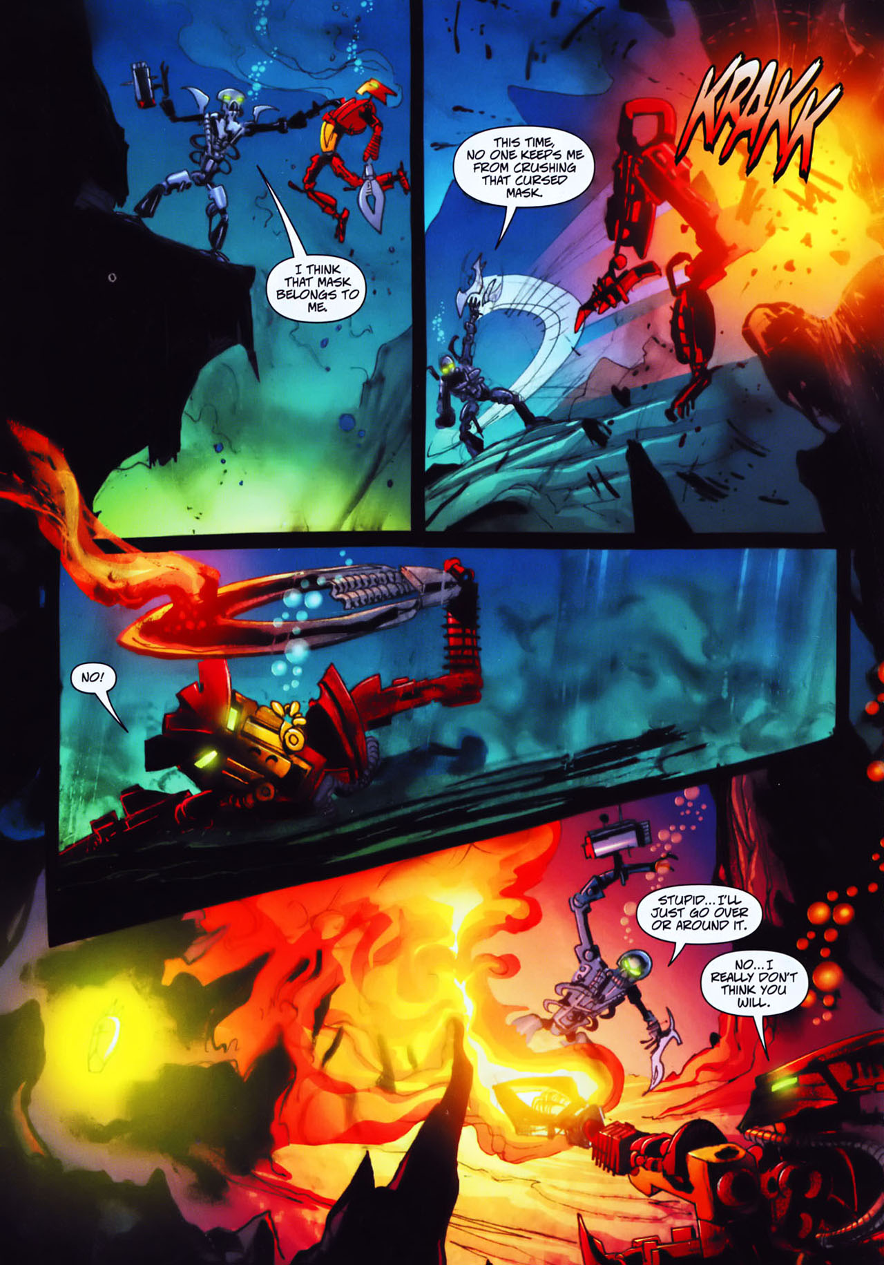 Read online Bionicle: Ignition comic -  Issue #10 - 9