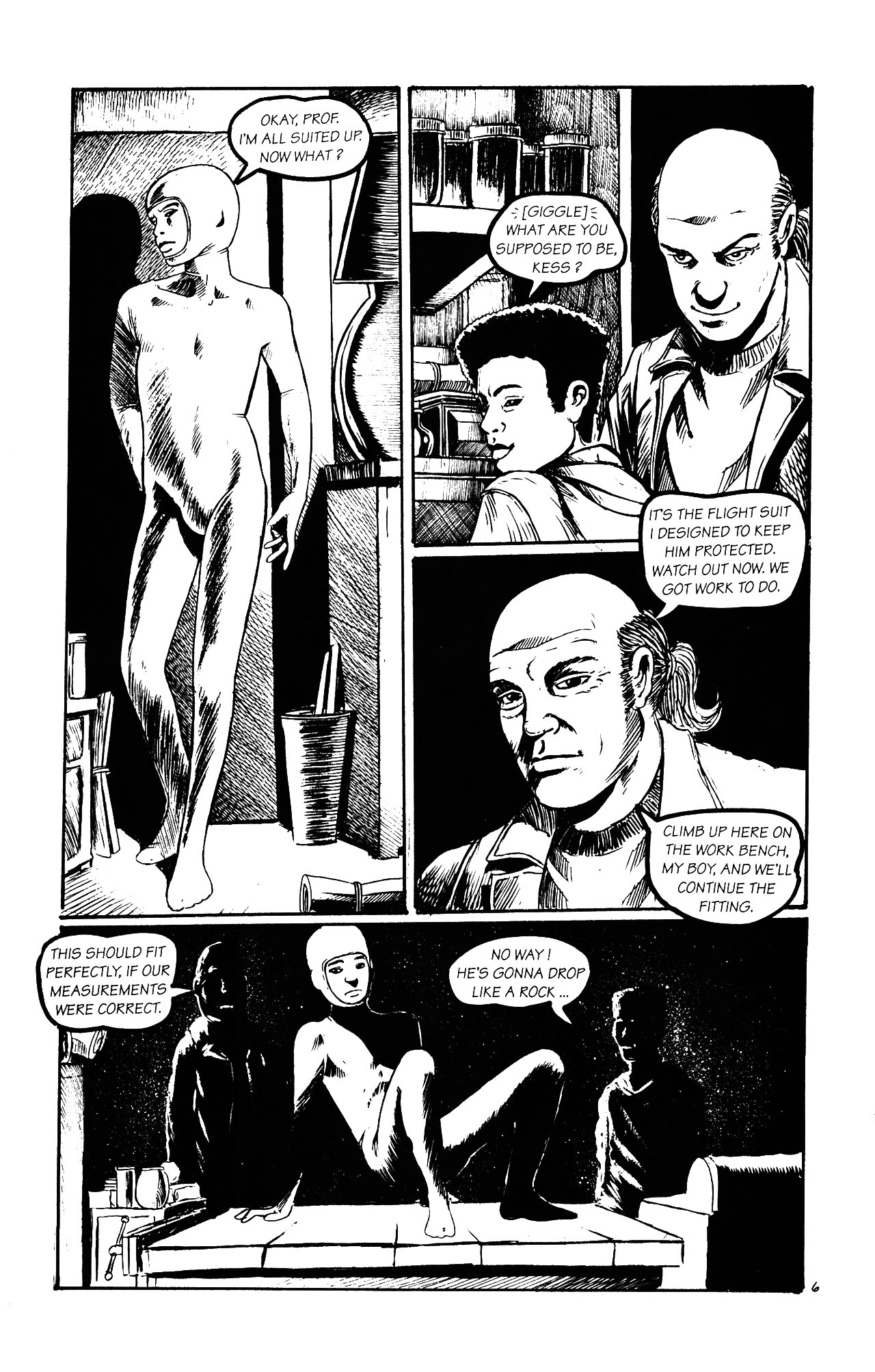 Read online Stratonaut comic -  Issue #1 - 8