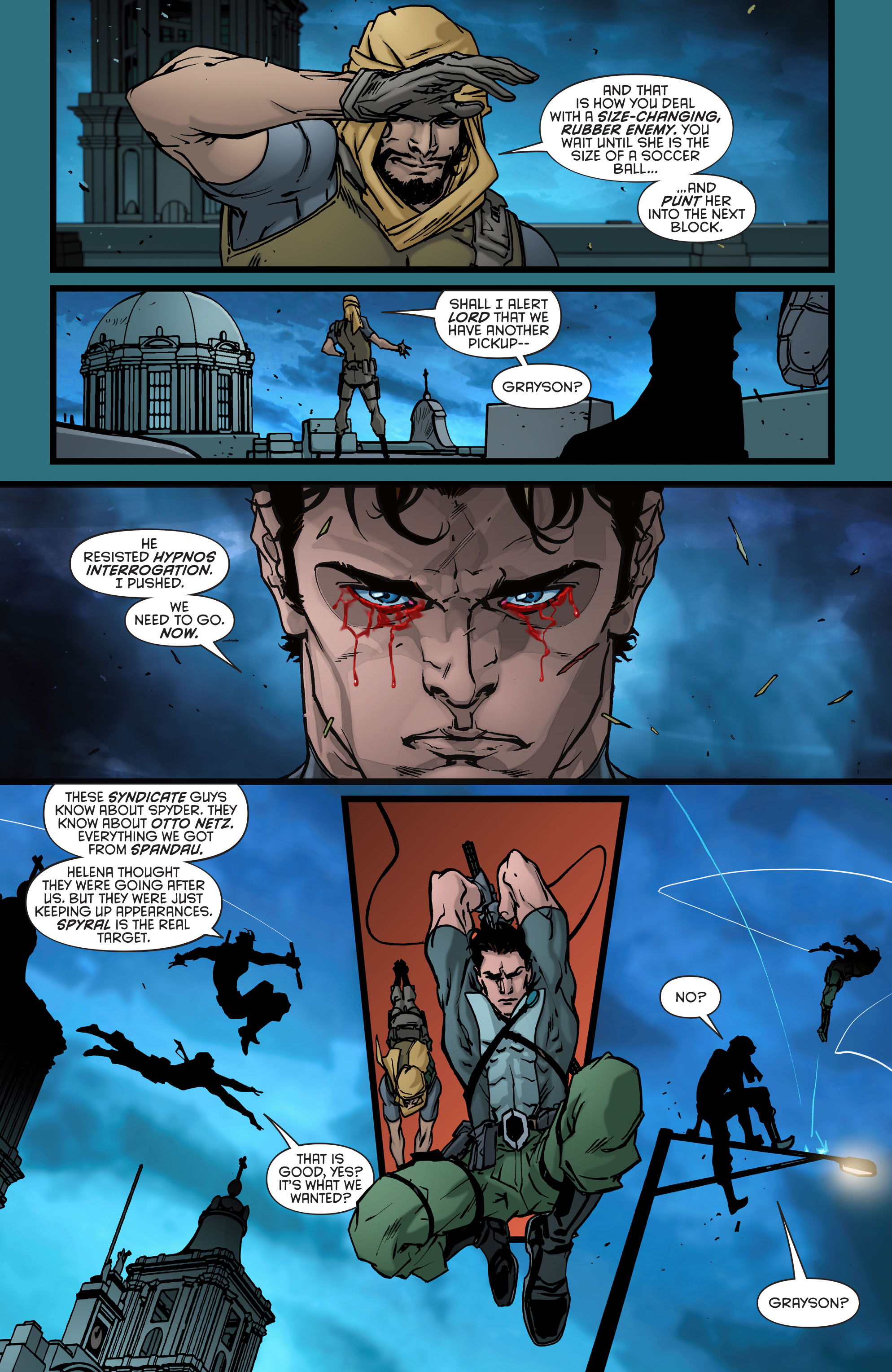 Read online Grayson comic -  Issue #17 - 23
