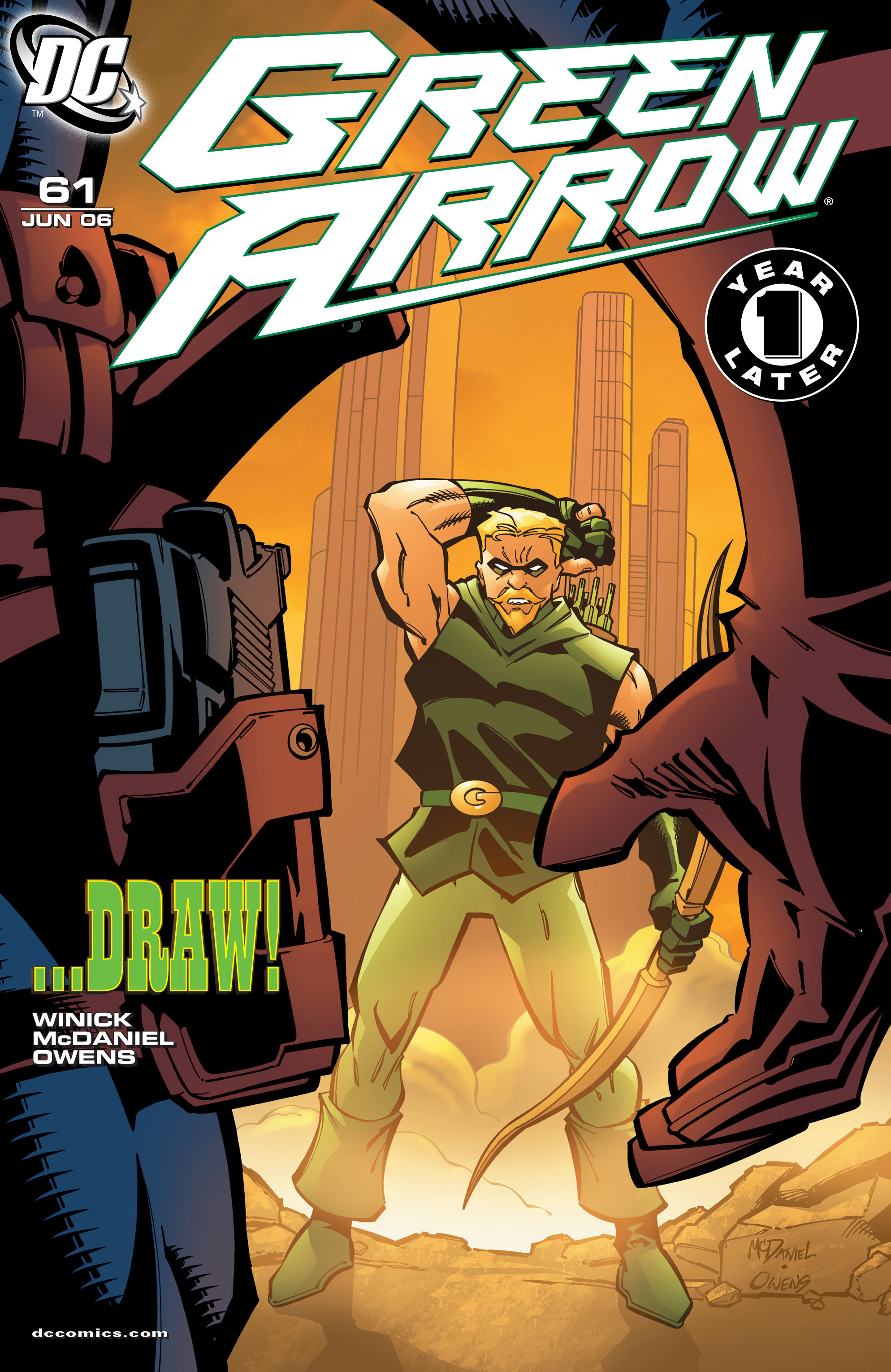 Read online Green Arrow (2001) comic -  Issue #61 - 1