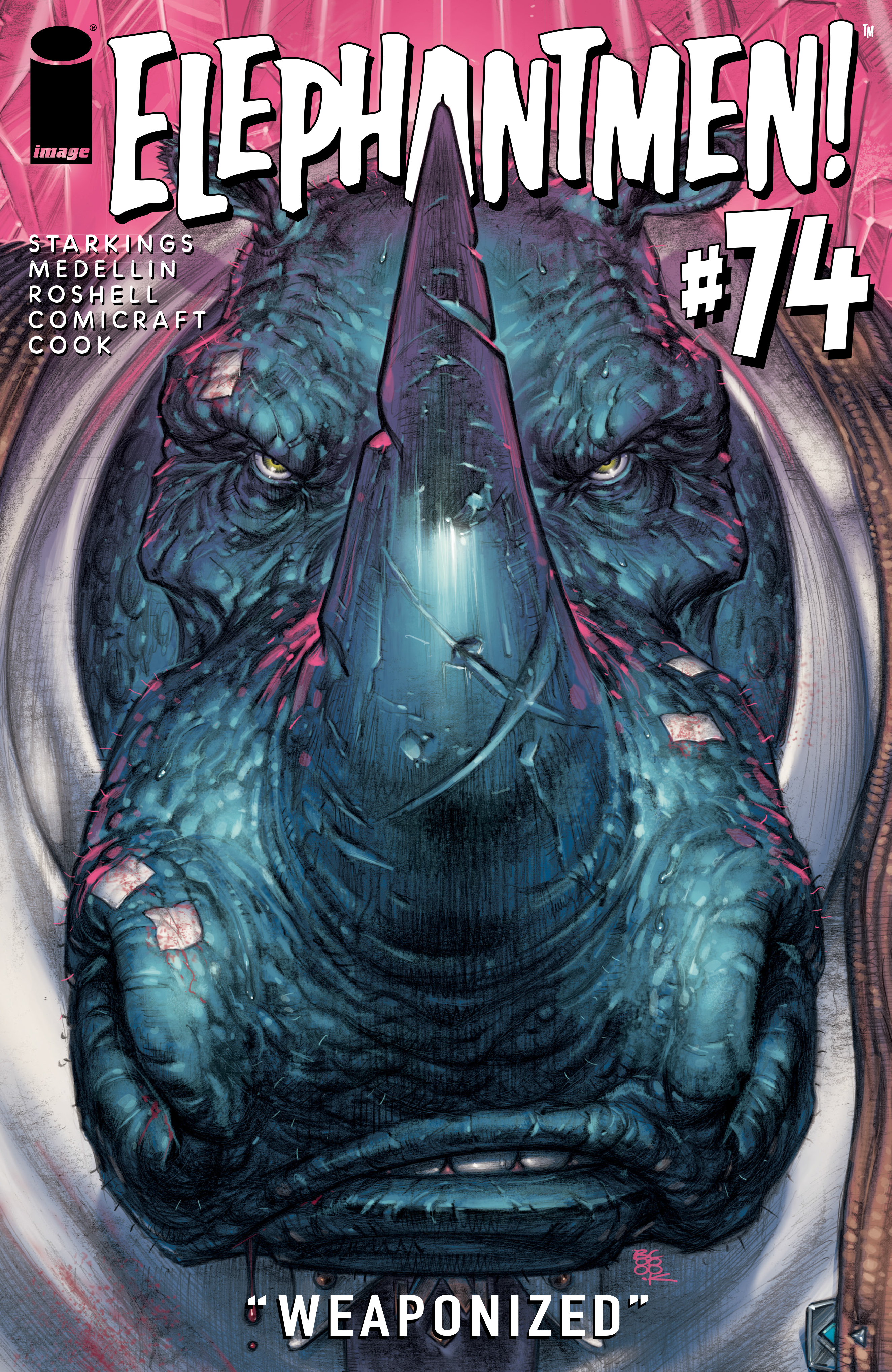 Read online Elephantmen comic -  Issue #74 - 1