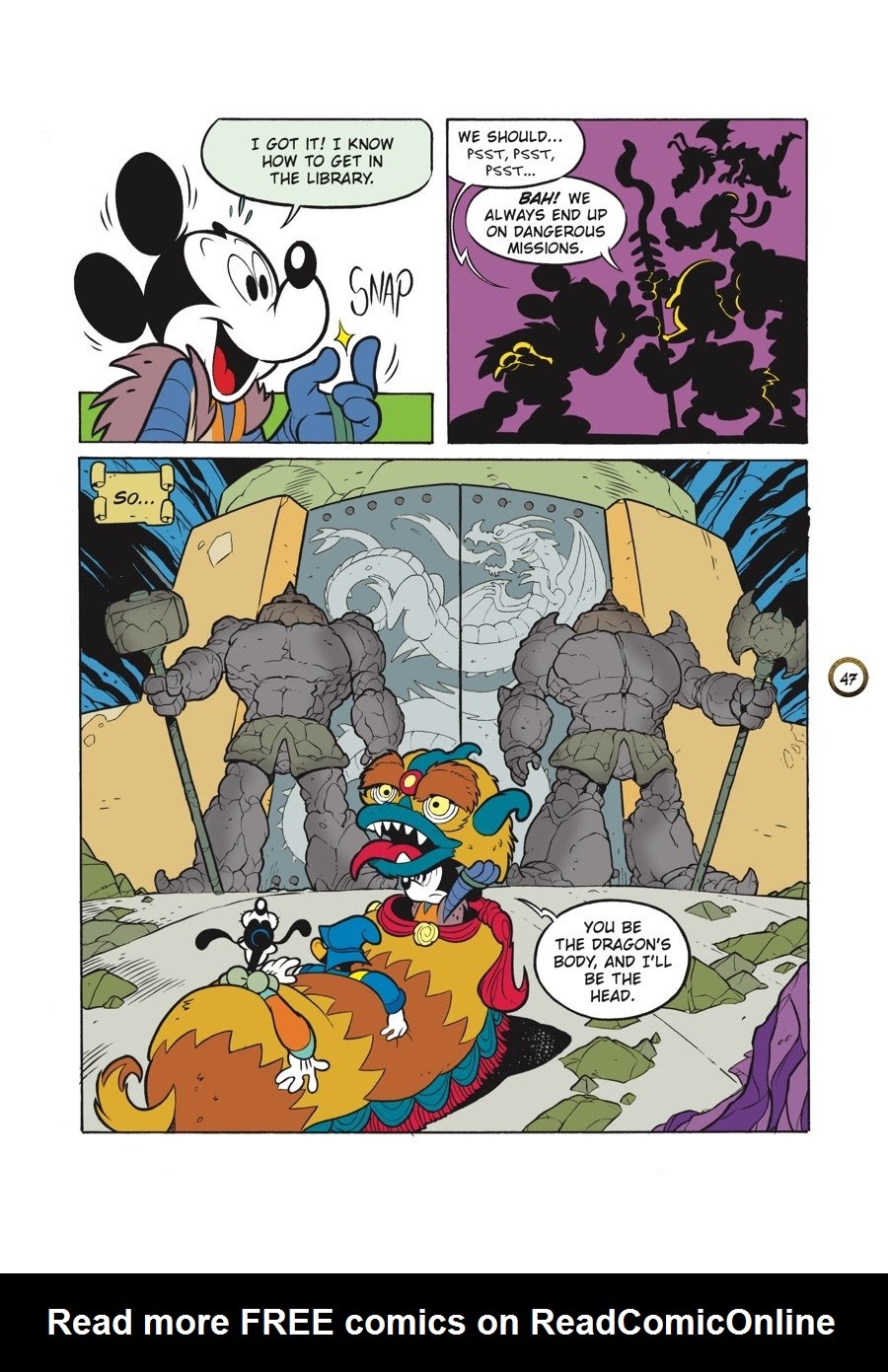 Read online Wizards of Mickey (2020) comic -  Issue # TPB 4 (Part 1) - 49