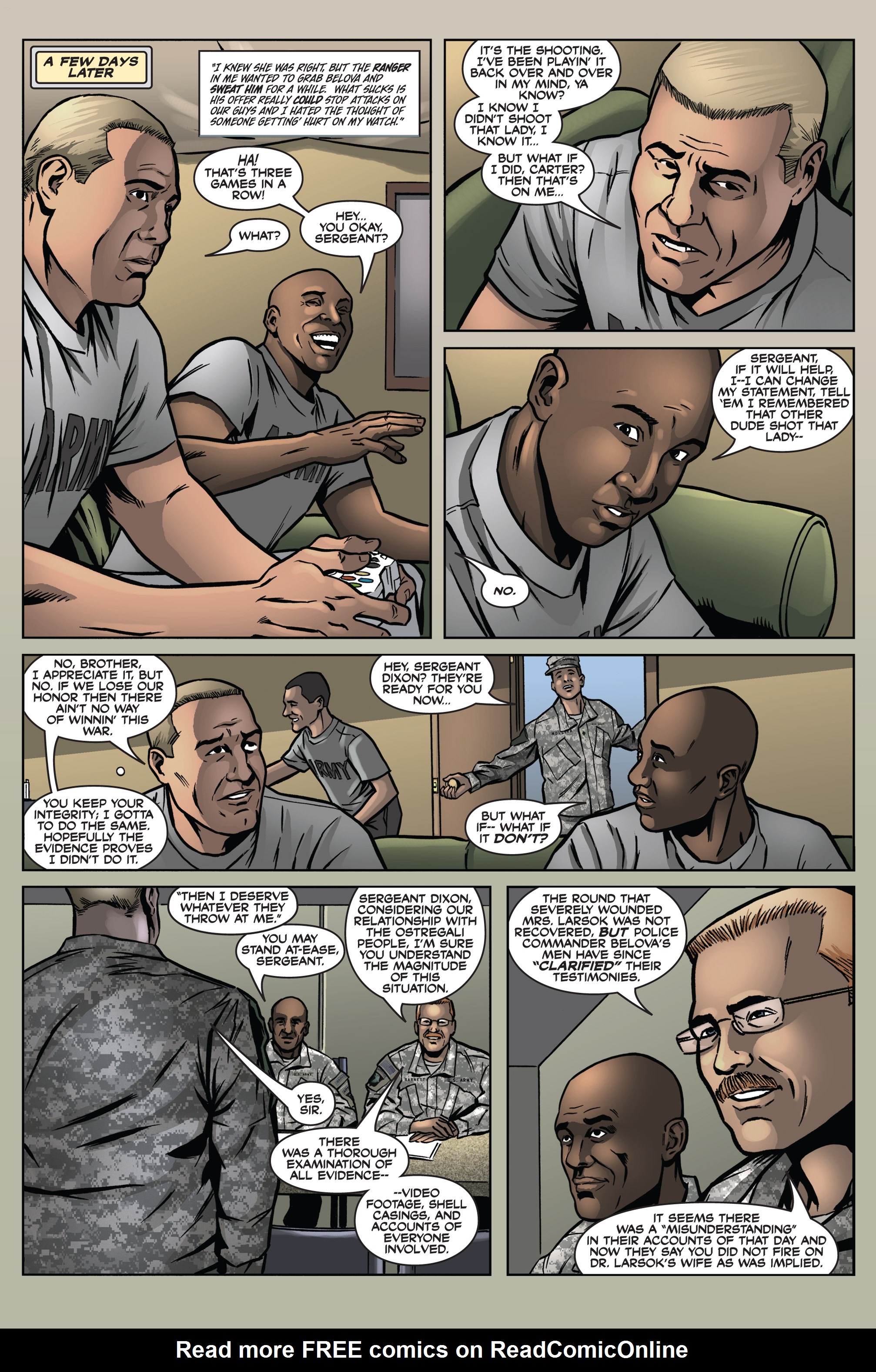 Read online America's Army comic -  Issue #4 - 17