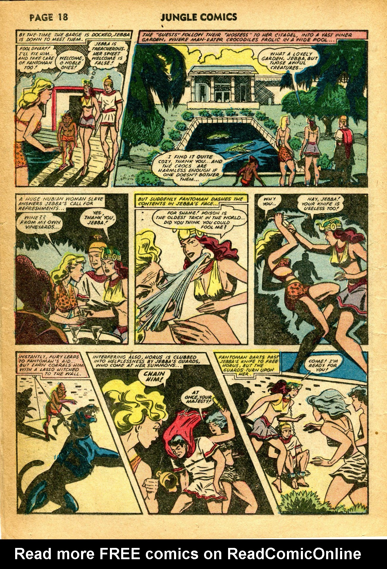 Read online Jungle Comics comic -  Issue #32 - 21