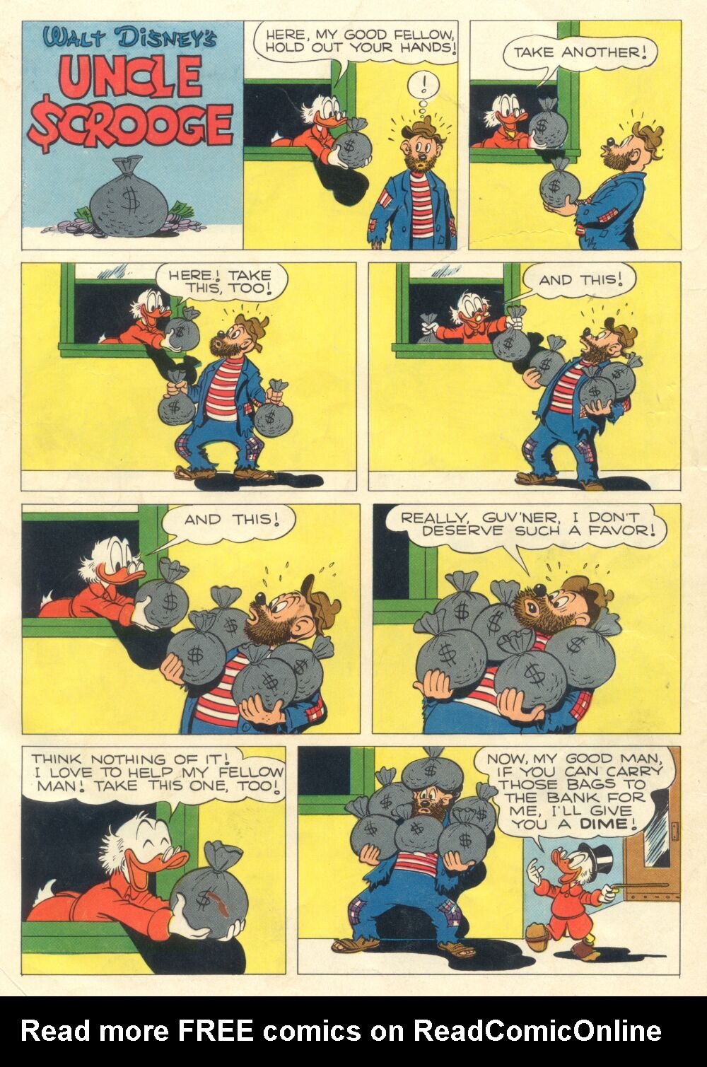 Read online Uncle Scrooge (1953) comic -  Issue #4 - 36