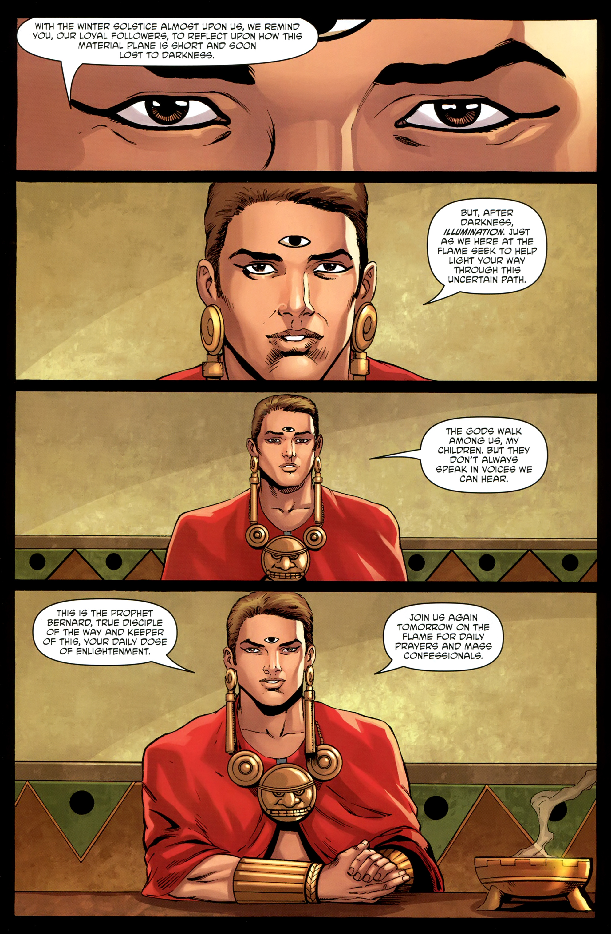 Read online God Is Dead comic -  Issue #1 - 15