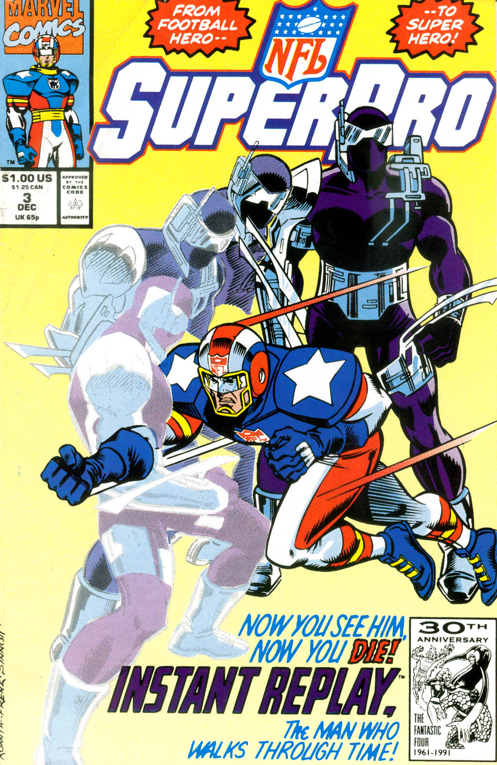 Read online NFL SuperPro comic -  Issue #3 - 1
