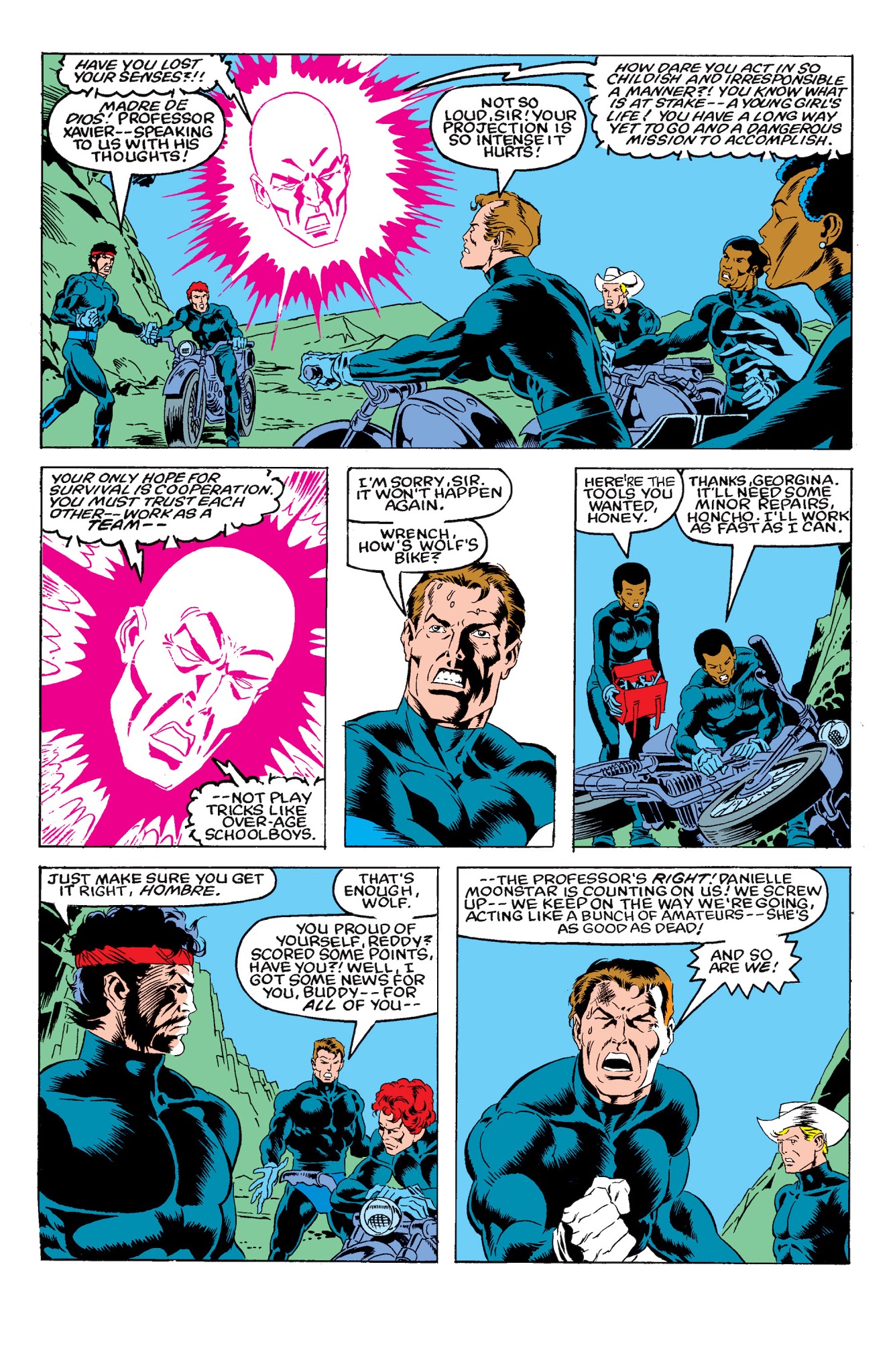 Read online New Mutants Classic comic -  Issue # TPB 1 - 198