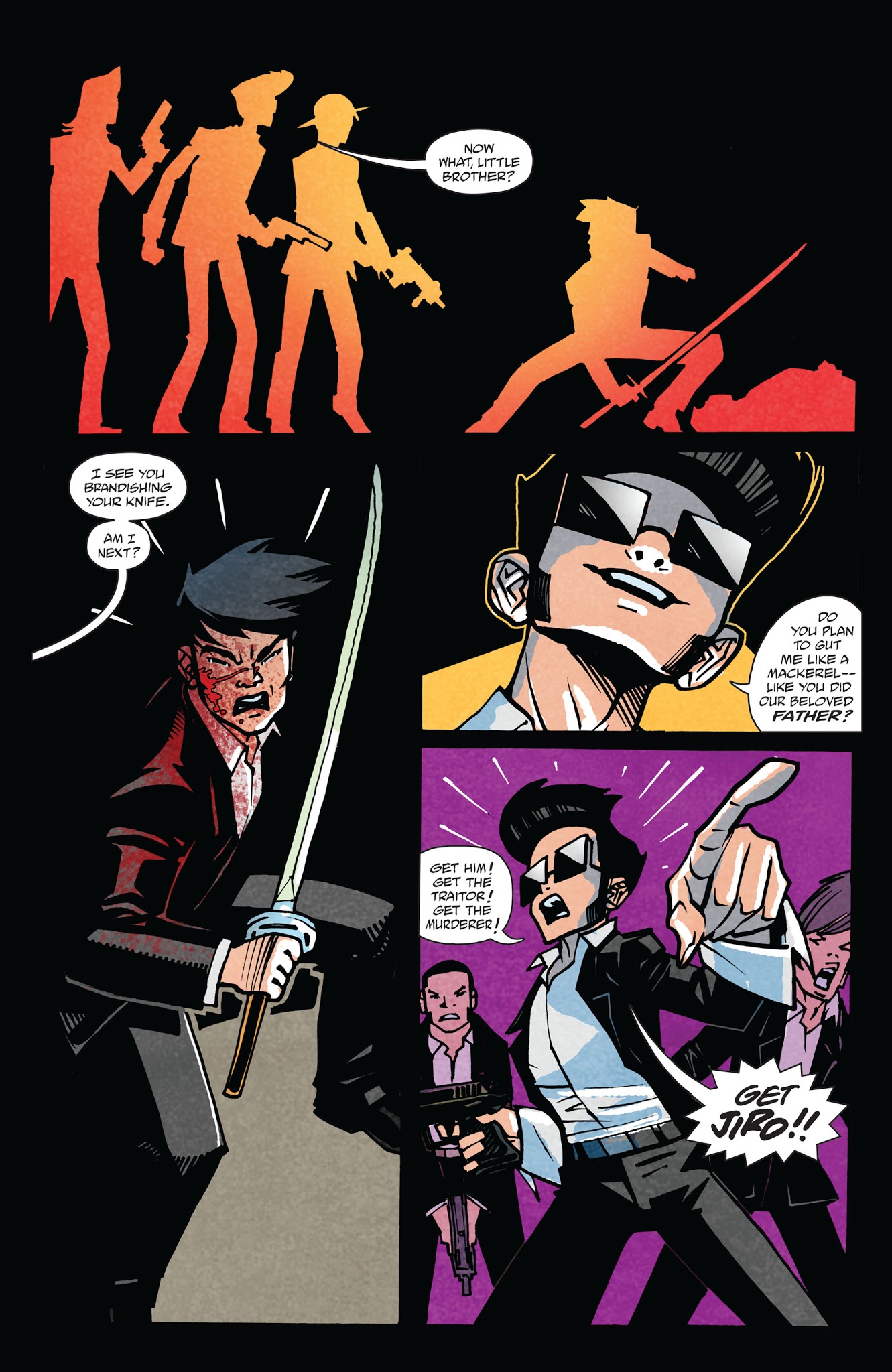 Read online Get Jiro!: Blood & Sushi comic -  Issue # TPB - 143